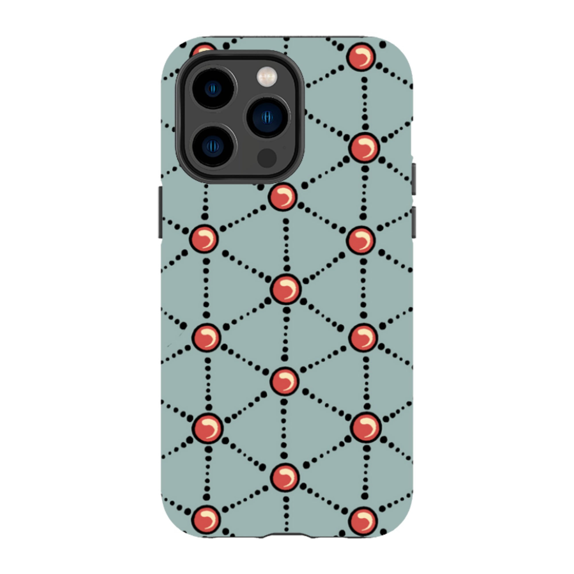 iPhone MagSafe Tough Case - Atomic By Cressida Bell