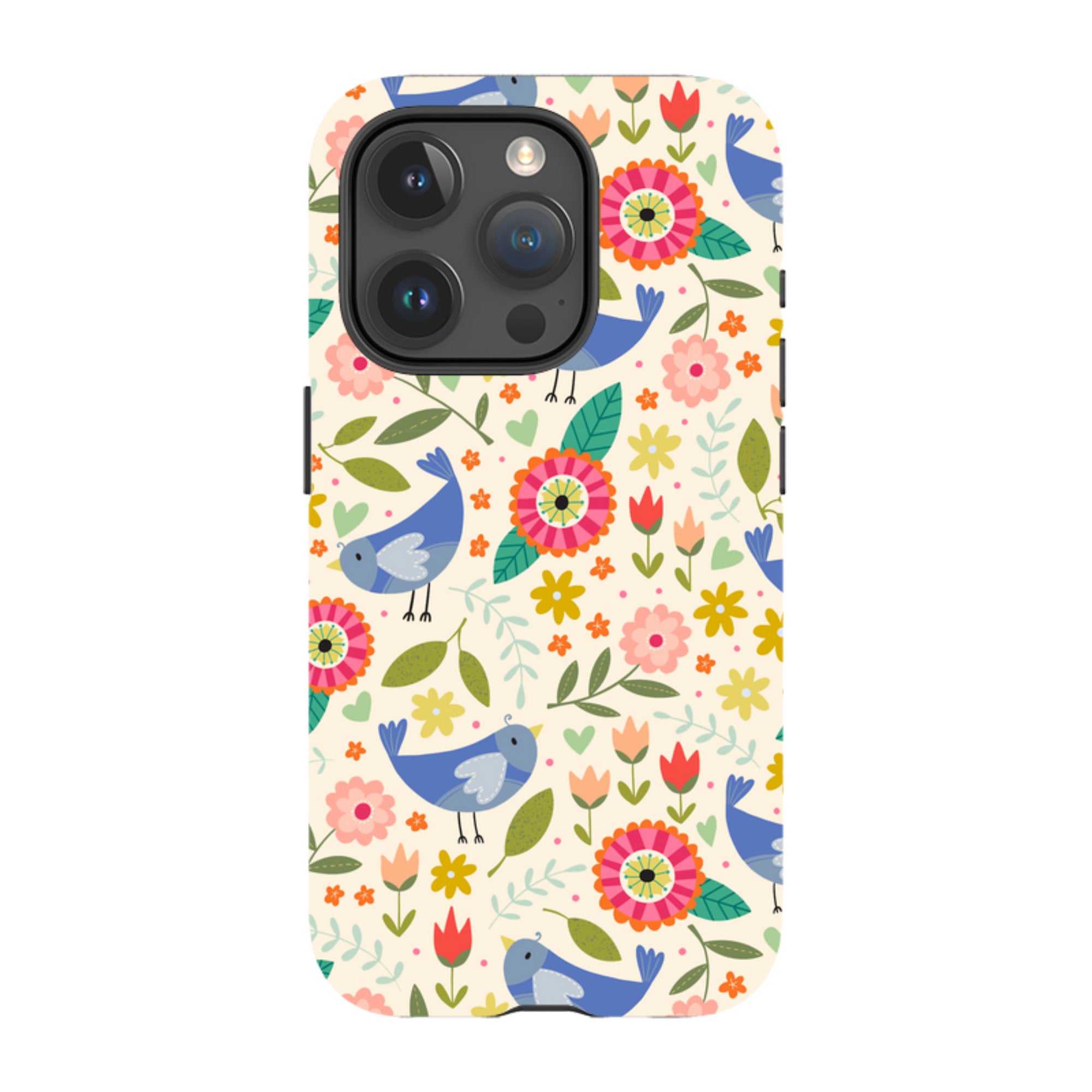 iPhone MagSafe Tough Case -  Bird Pattern I By Suzy Taylor
