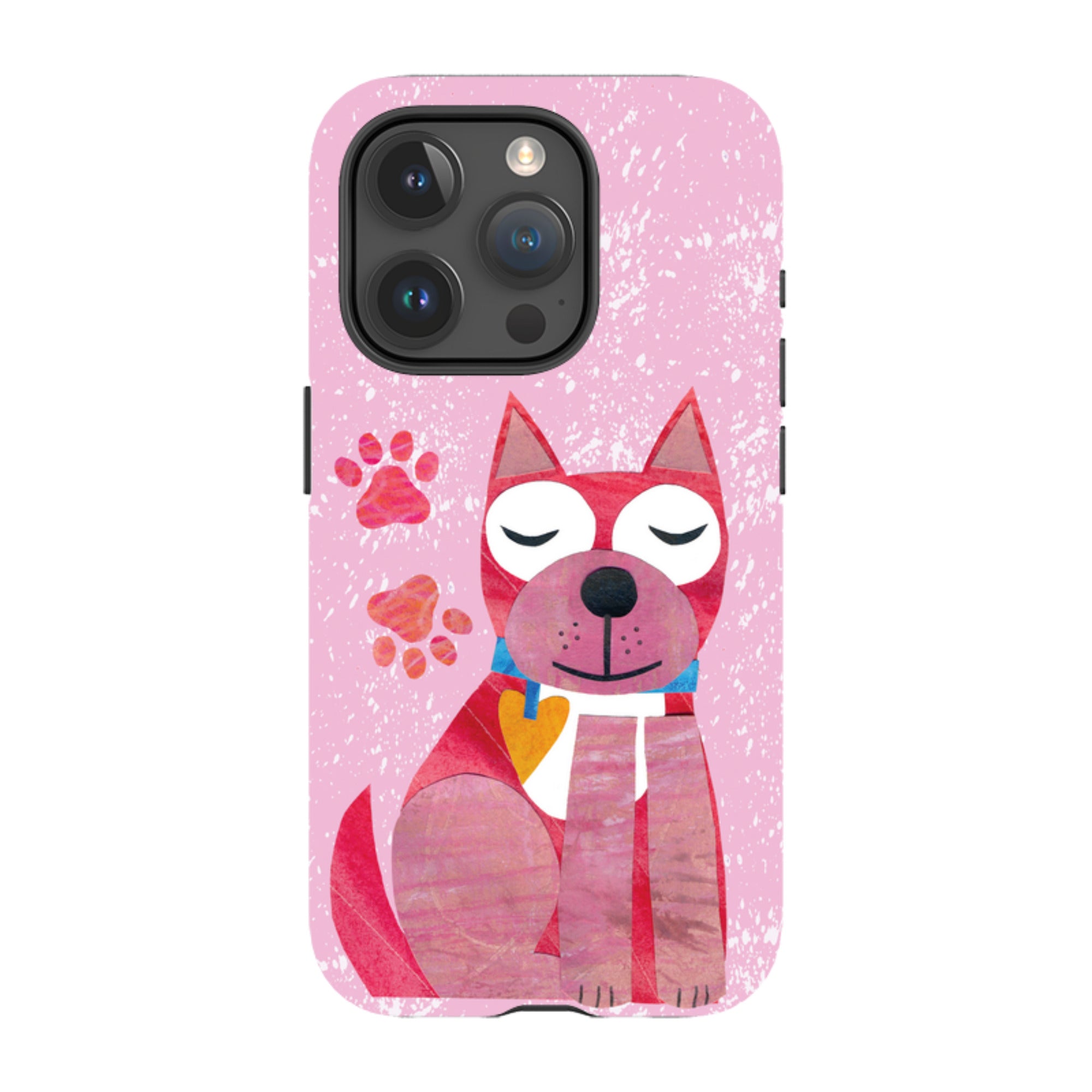 iPhone MagSafe Tough Case - Dog With Heart By Tracey English