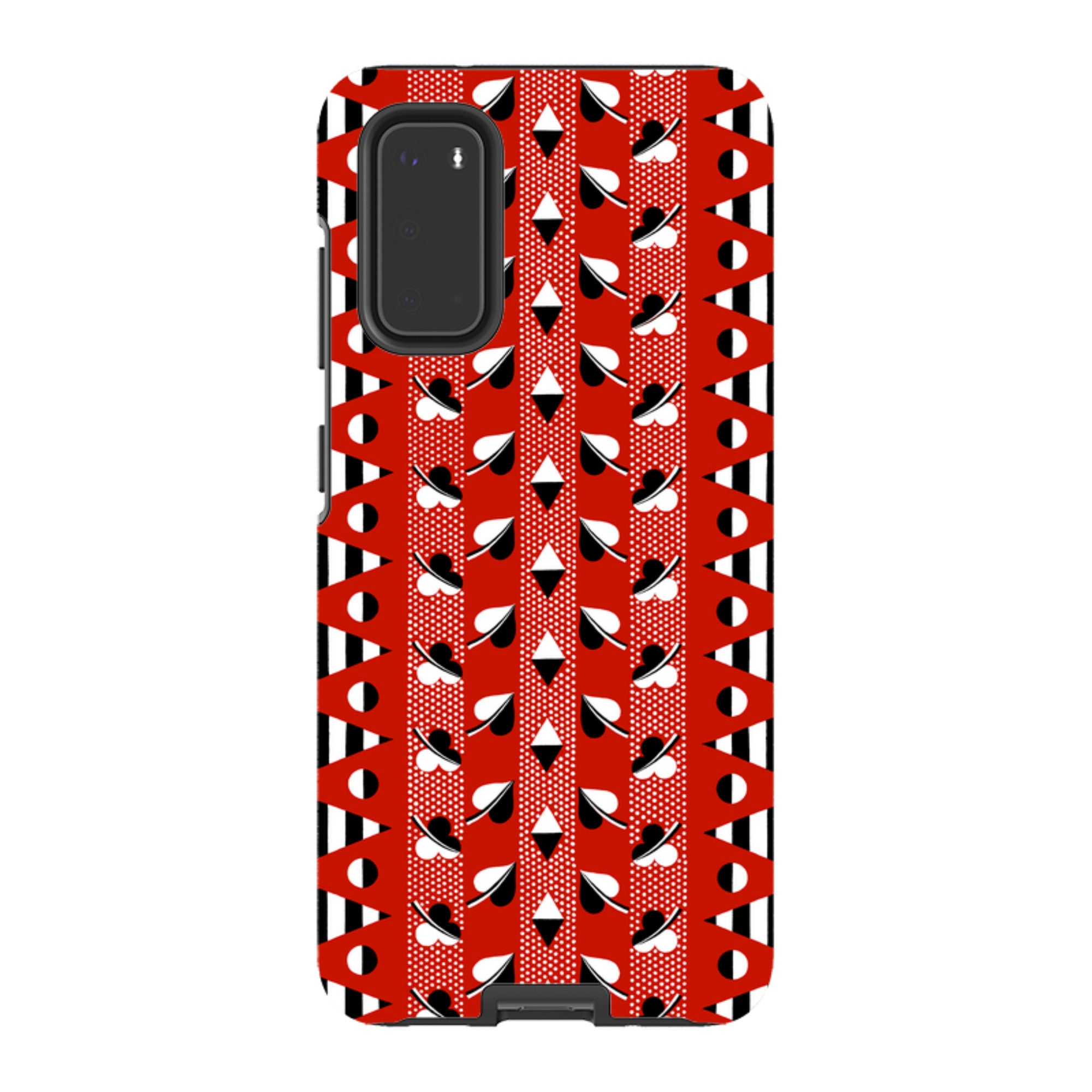 Samsung Tough  Case - Clubs & Hearts By Cressida Bell