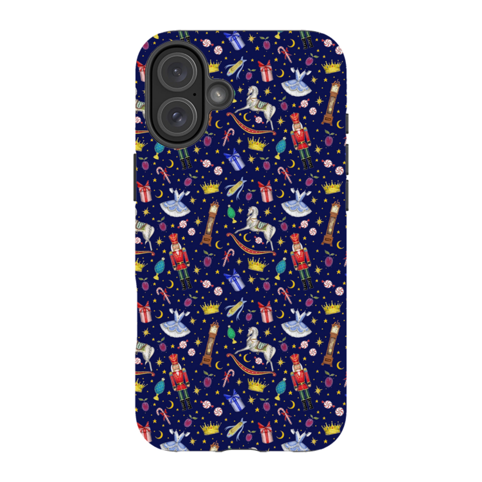 iPhone MagSafe Tough Case - Blue Nut Cracker By Catherine Rowe