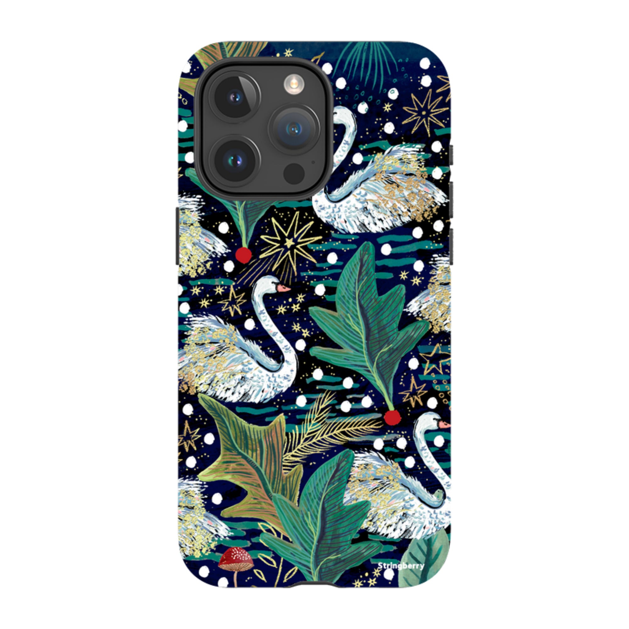 iPhone MagSafe Tough Case - Swan By Emma Frances Grant