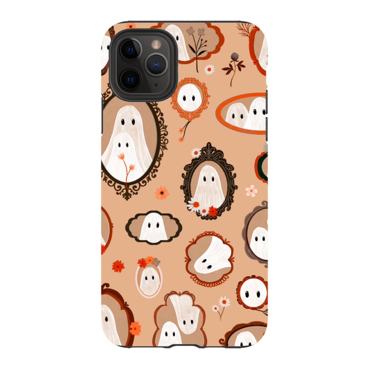 iPhone Tough Case - Framed Ghosts - Cider Clay By Katherine Quinn