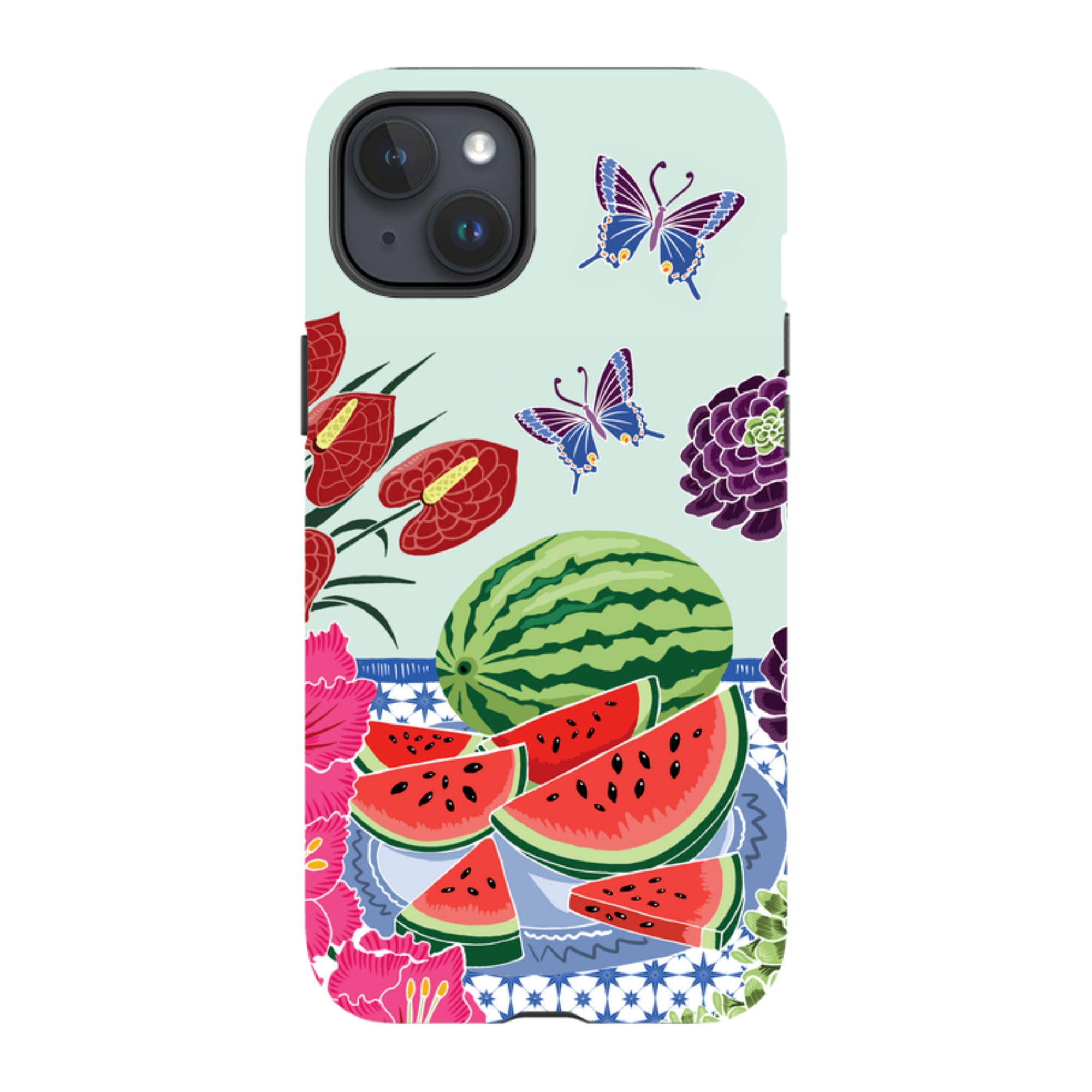iPhone Tough Case - Watermelon By Kate Heiss