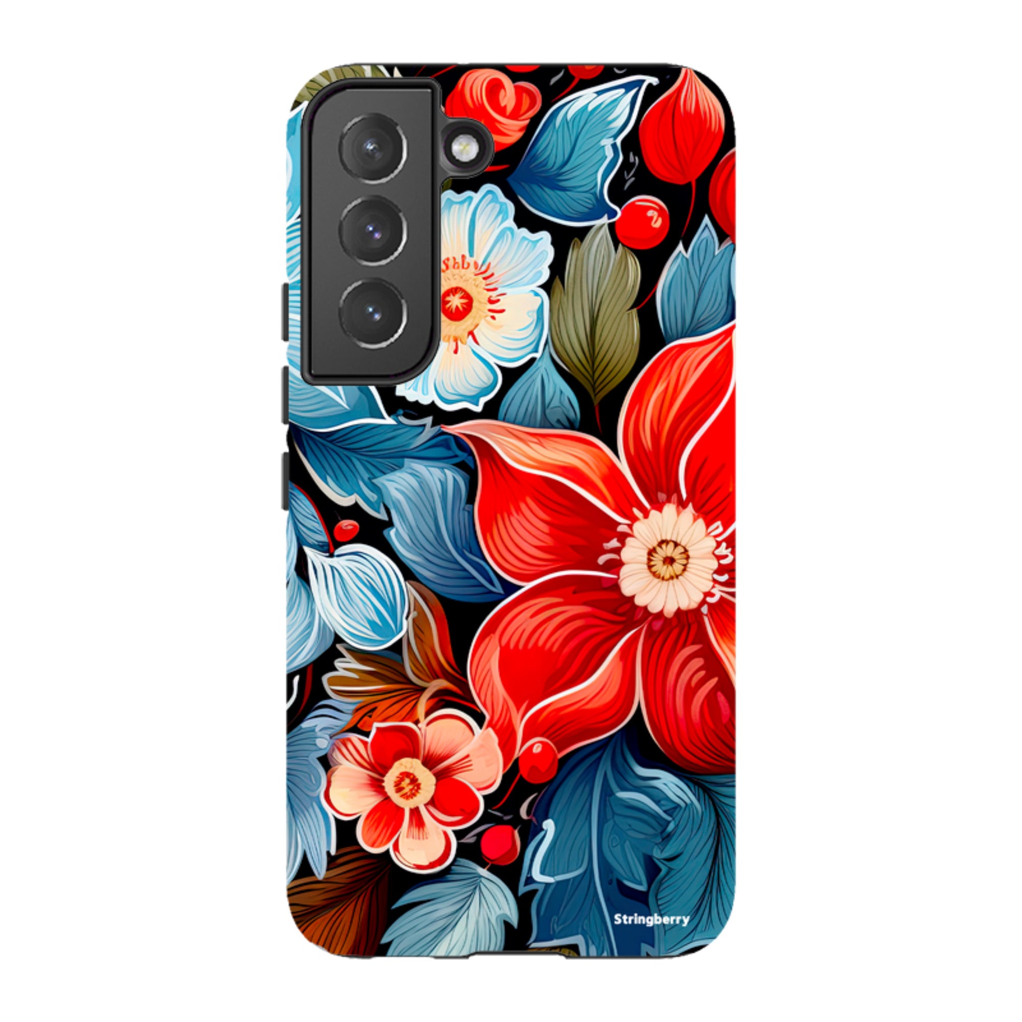 Samsung Tough Case - Red Bells