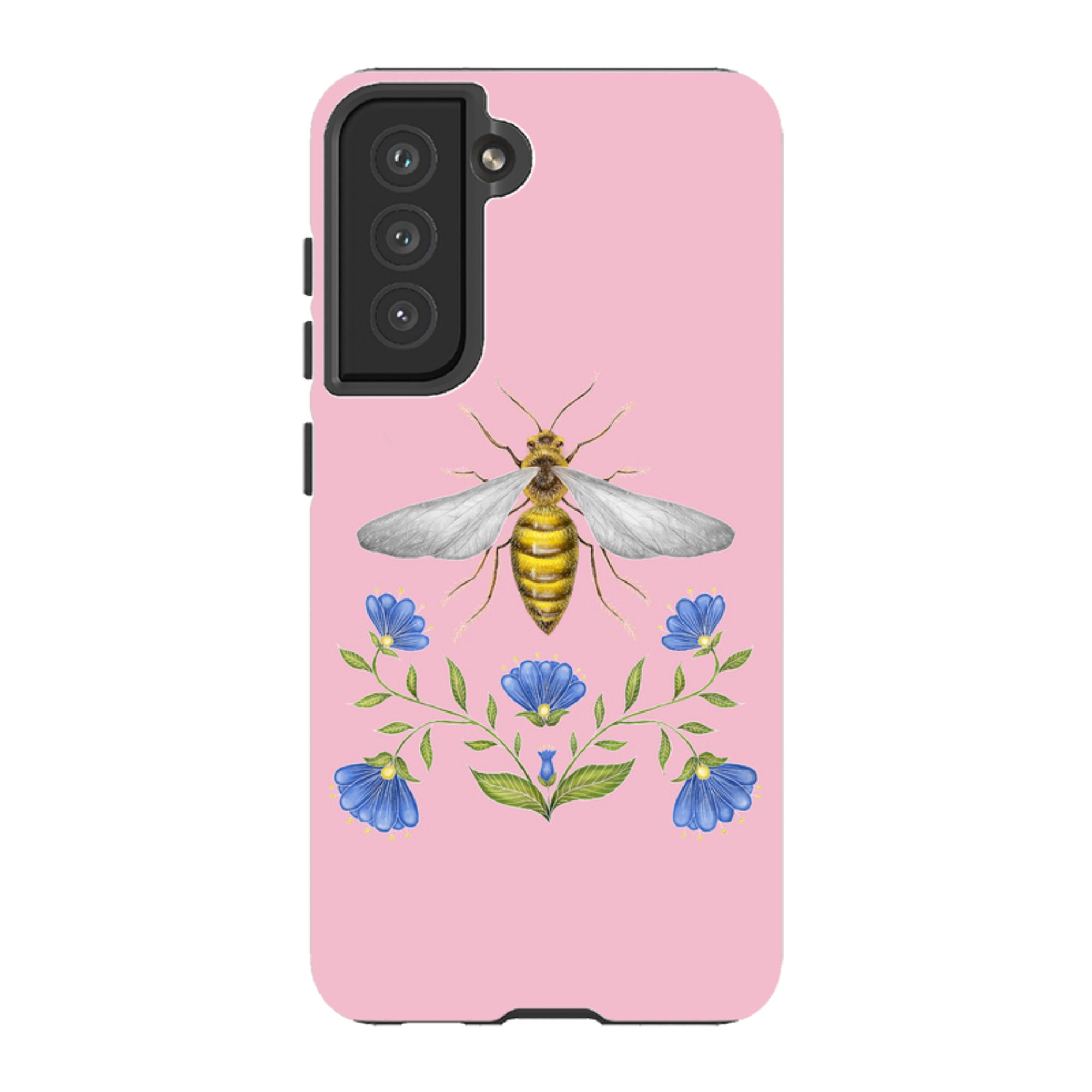 Samsung Tough Case - Wings Of Freedom Pink By Catherine Rowe