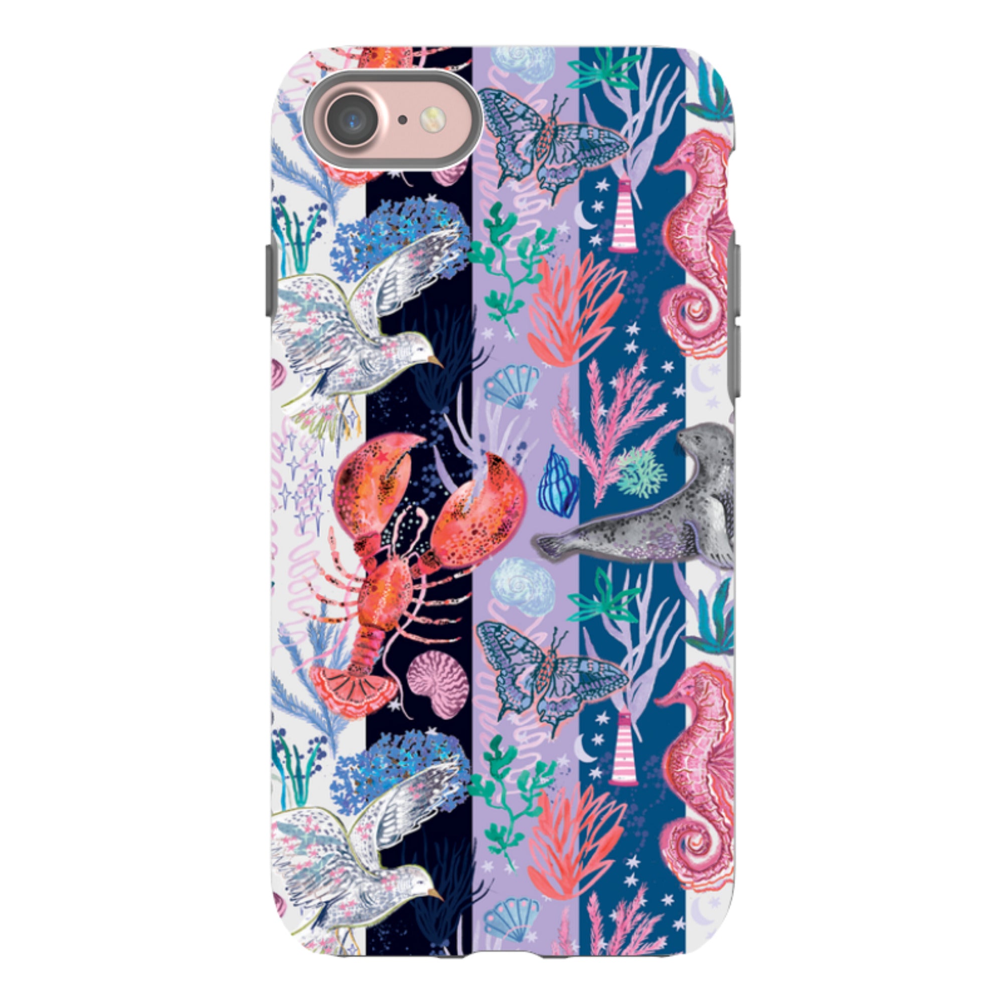 iPhone Case - Coastal Calling Stripe II By Emma Frances Grant