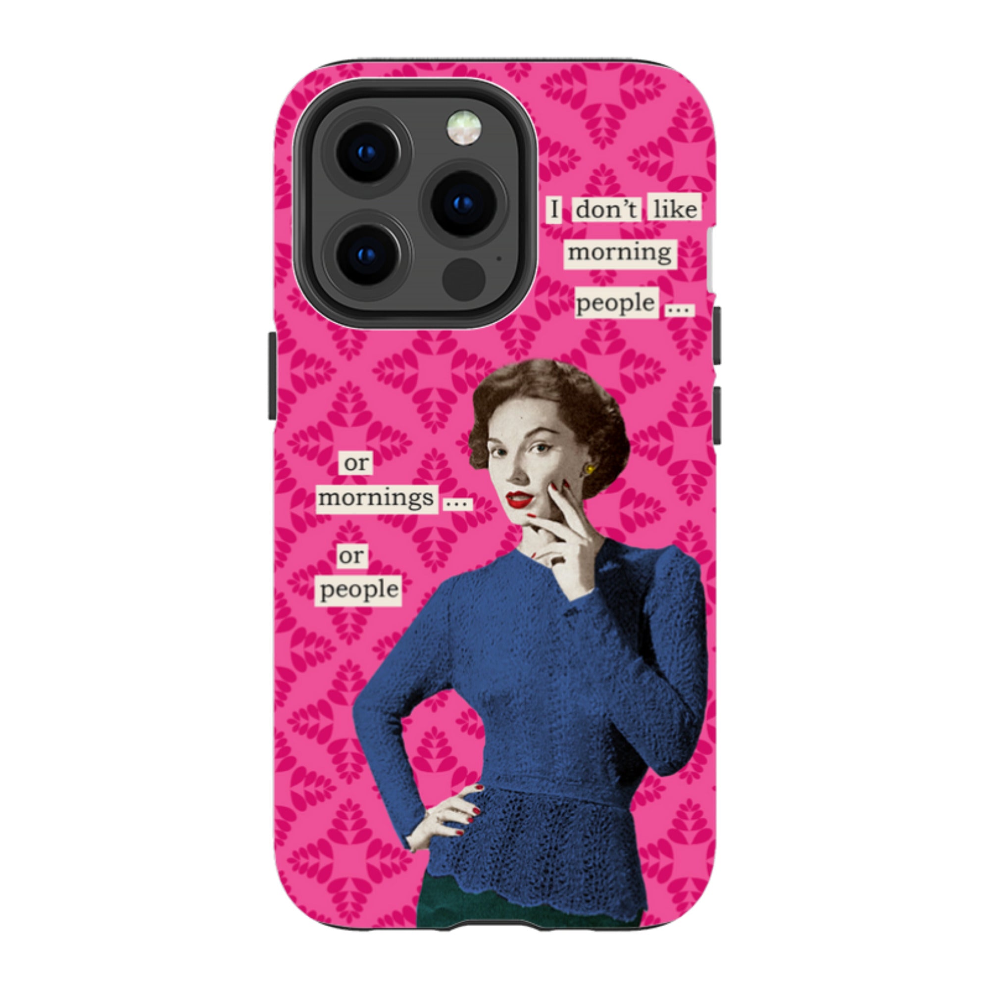 iPhone MagSafe Tough Case - Morning Person By Clare Jordan