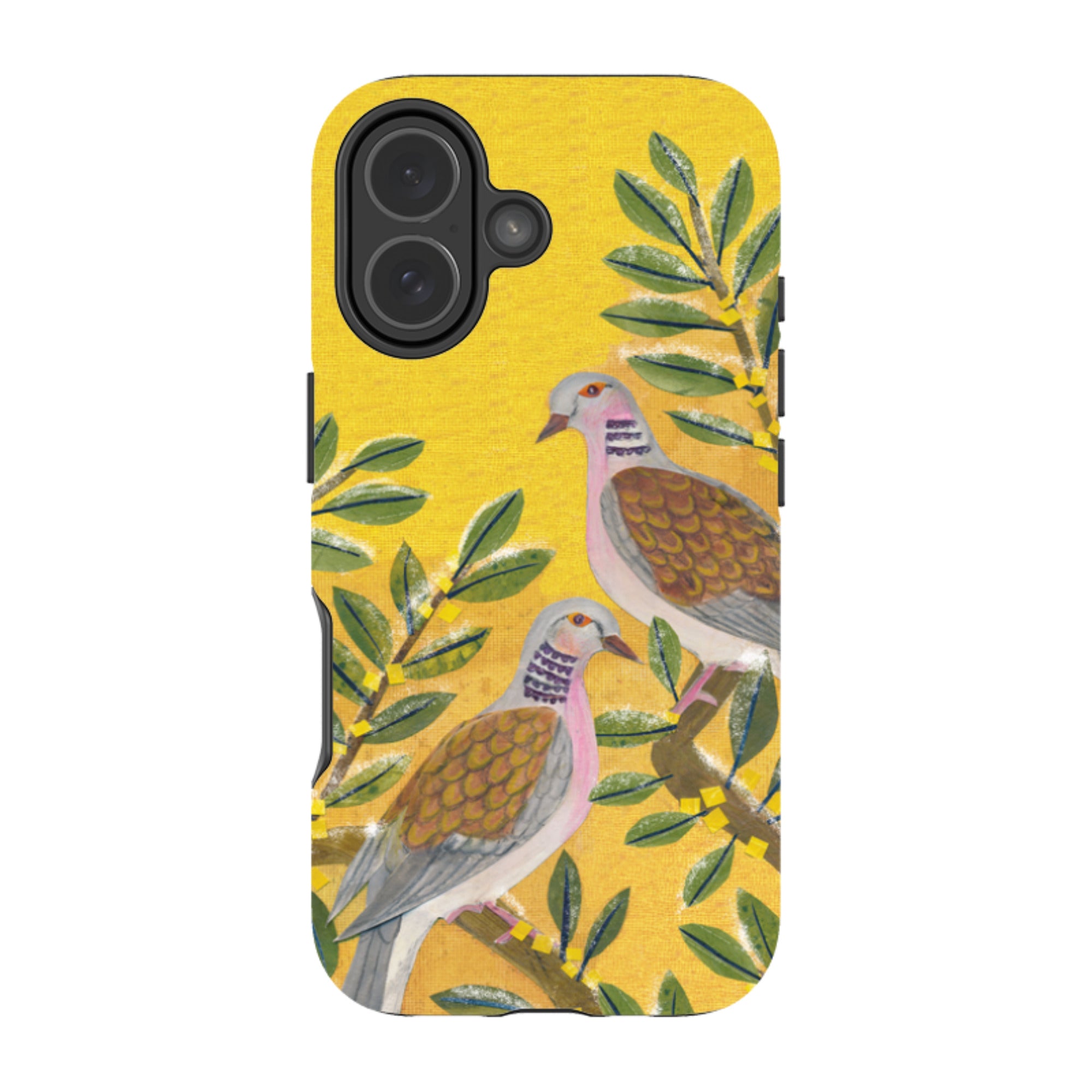 iPhone MagSafe Tough Case - Two Turtle Doves By Tracey English