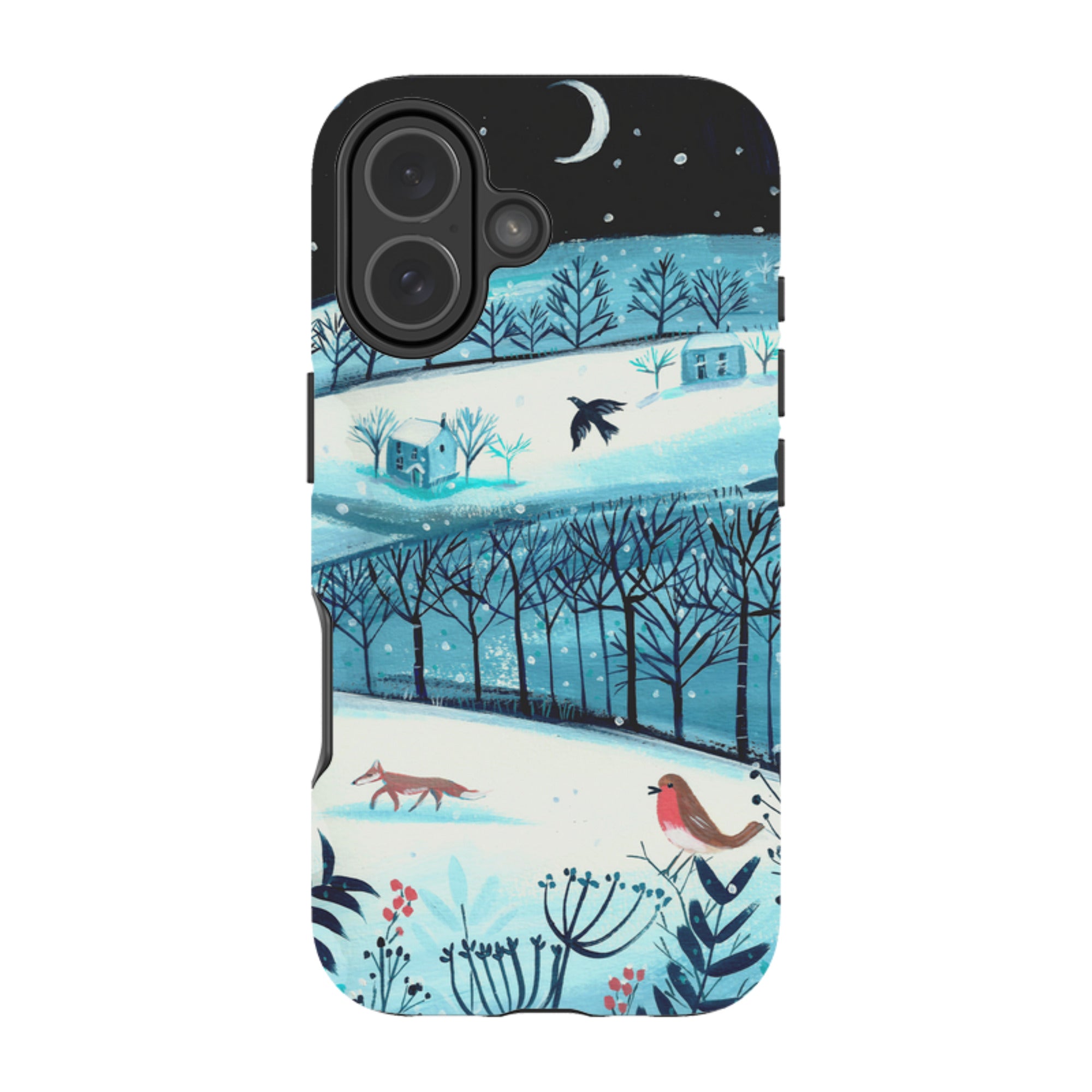 iPhone Tough Case - Winterscape-2 By Mary Stubberfield