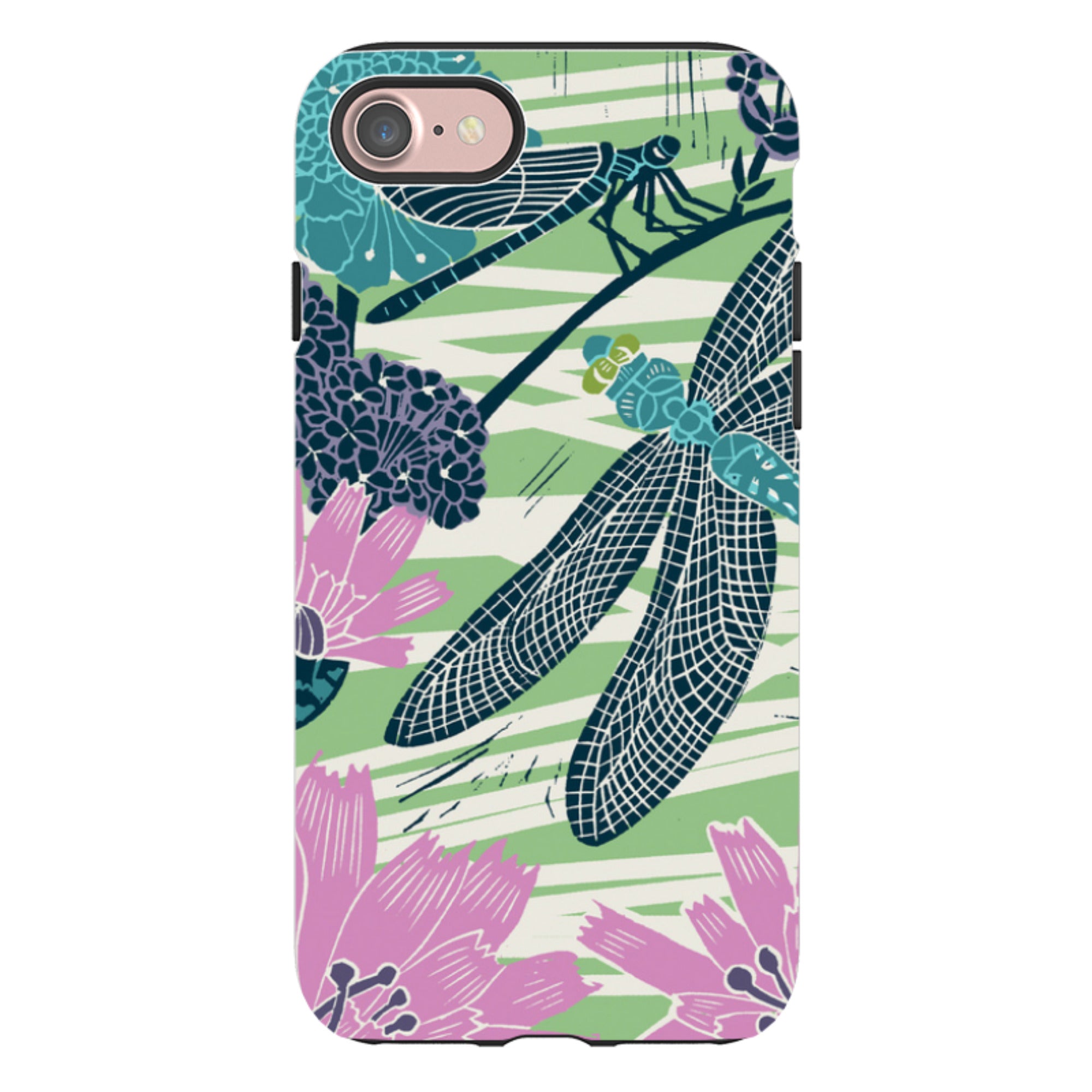iPhone Tough Case - Dragonflies By kate Heiss