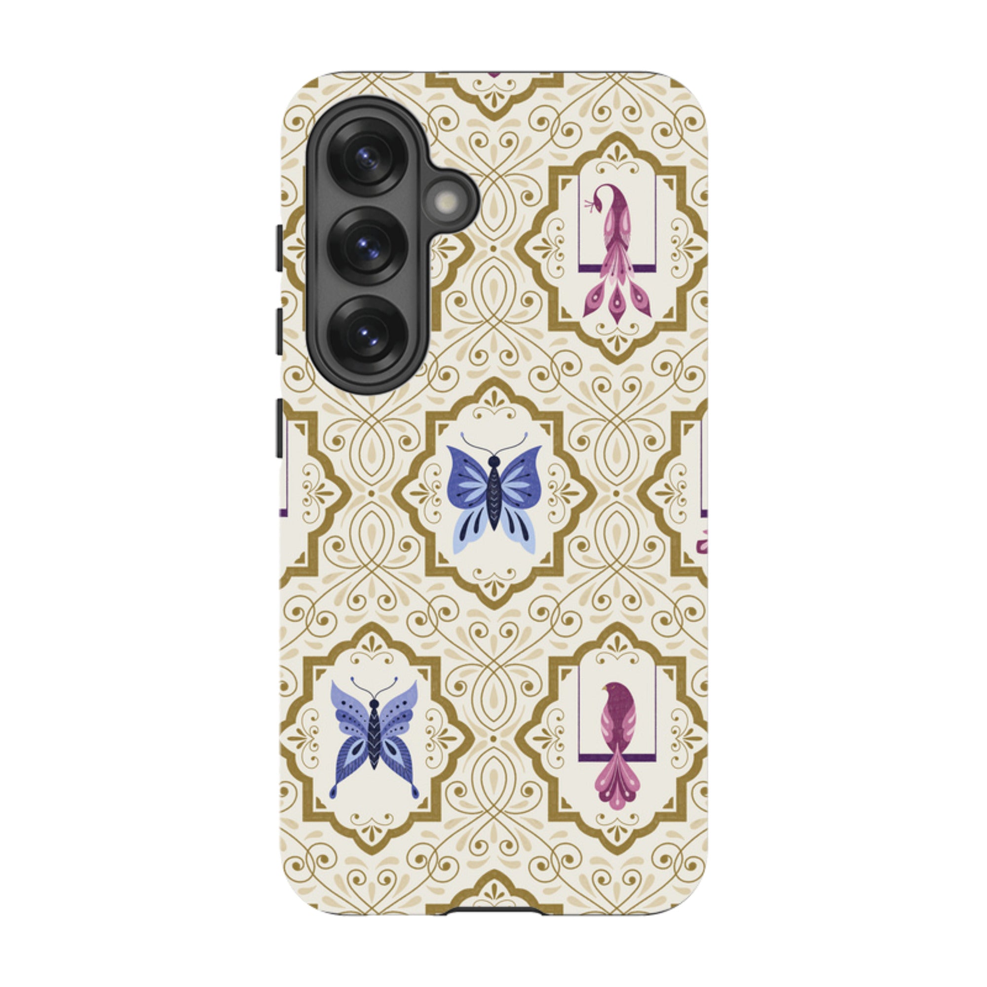 Samsung Tough Case - Wingframes Ivory By Jenny Zemanek