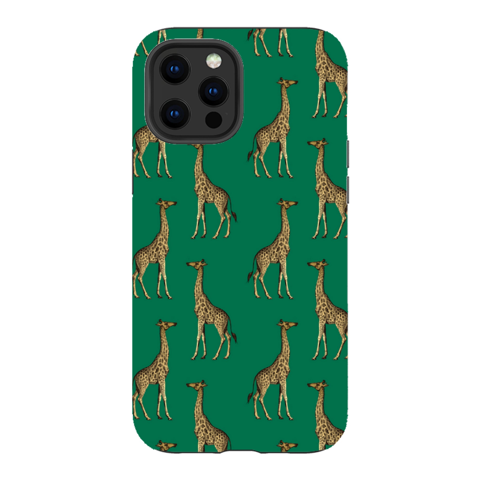 iPhone Tough Case - Green Giraffe