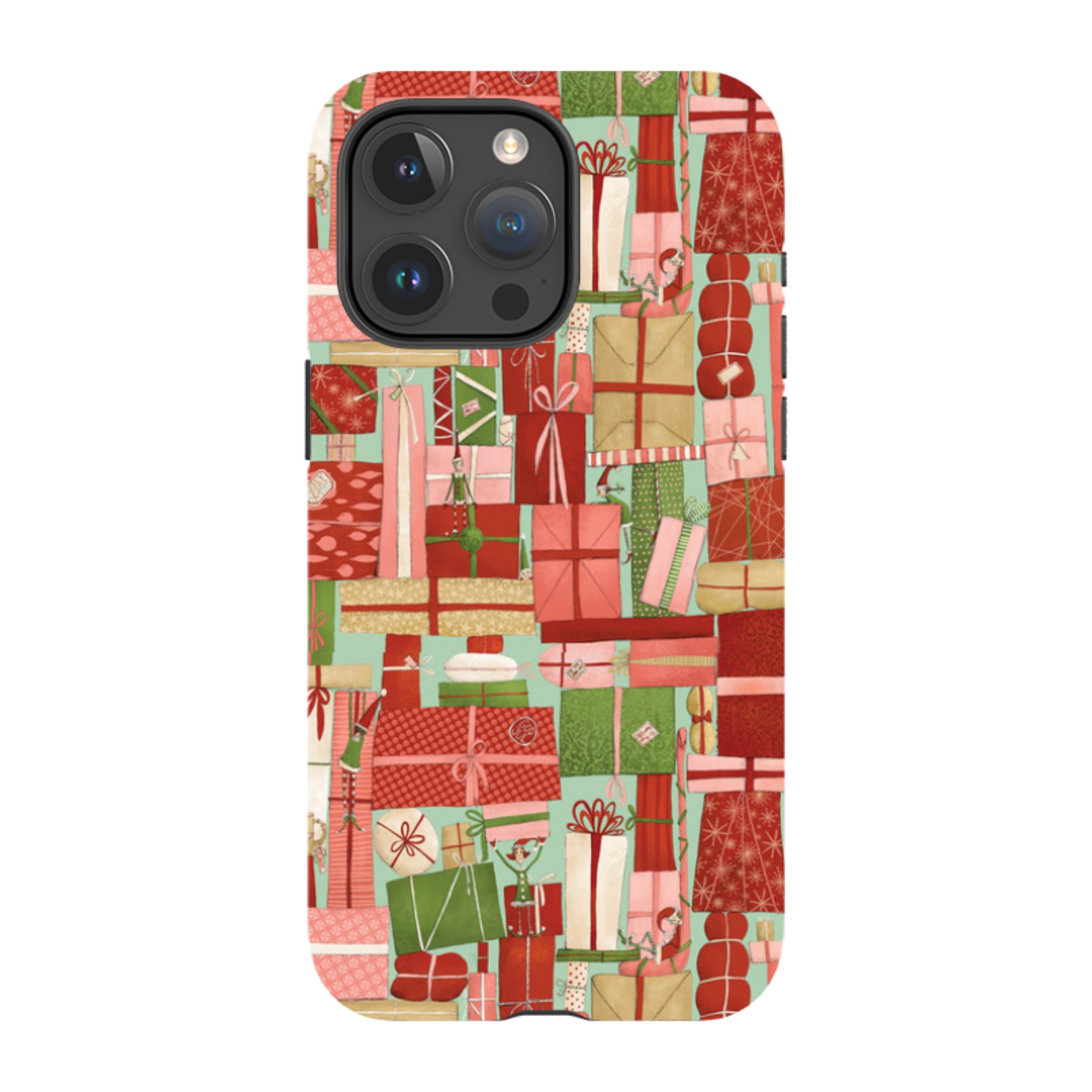 iPhone Tough Case - Santas Helpers By Maja Lindberg