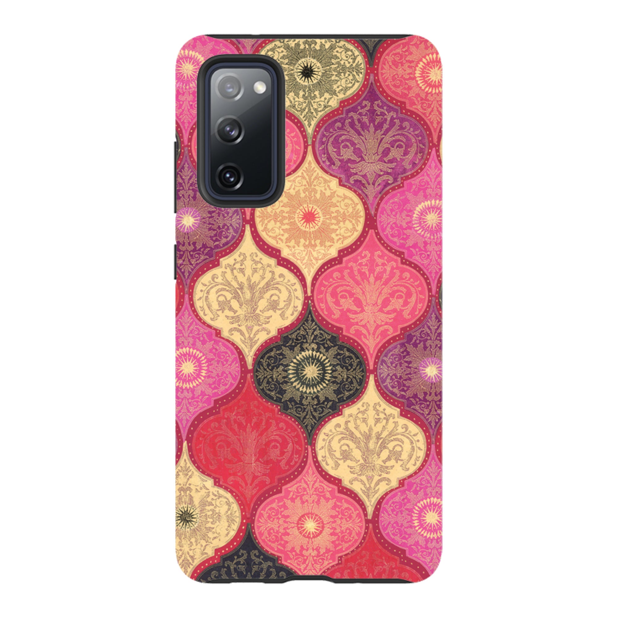 Samsung Tough Case - Red Damask By Jehane