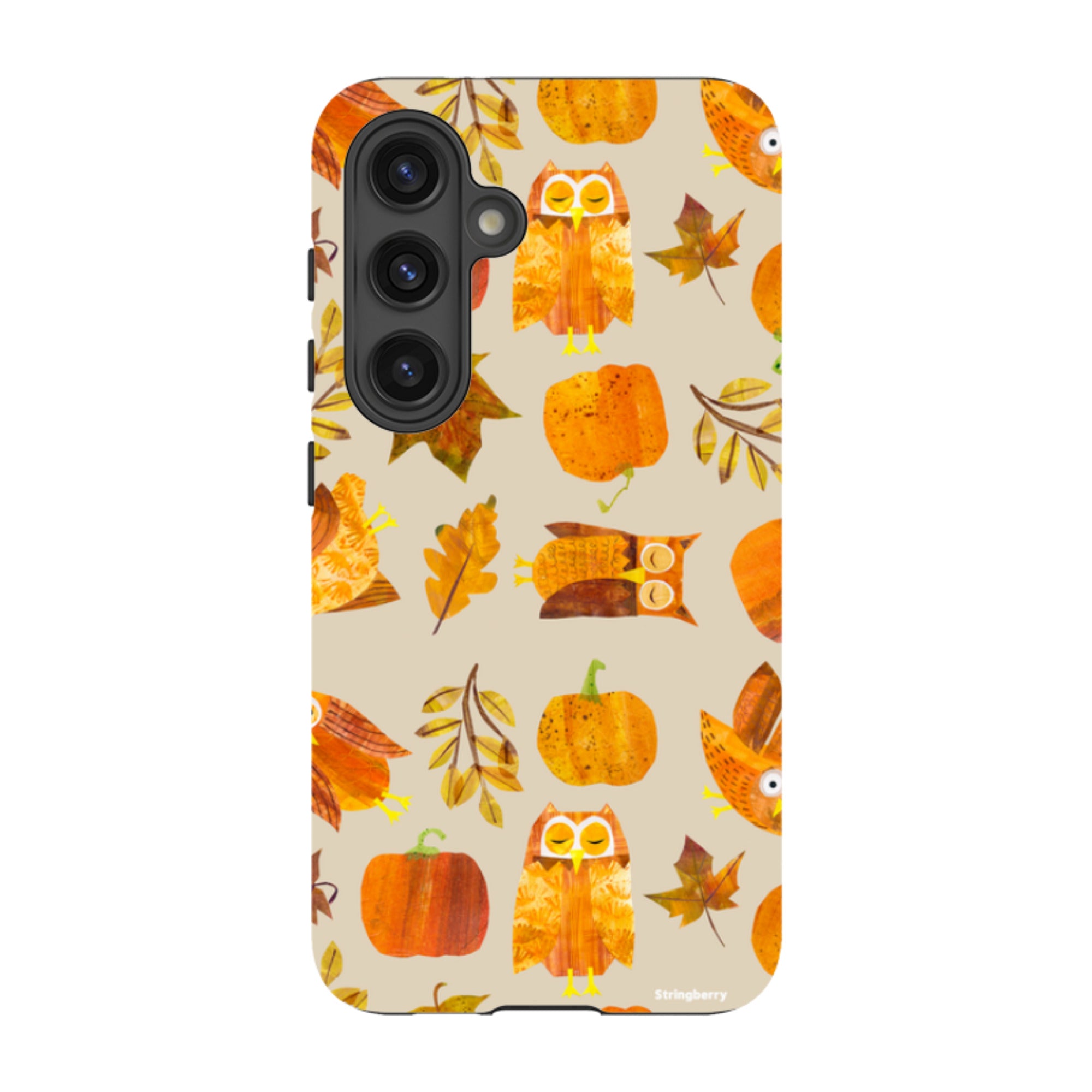 Samsung Tough Case - Pumpkins and Owls By Tracey English