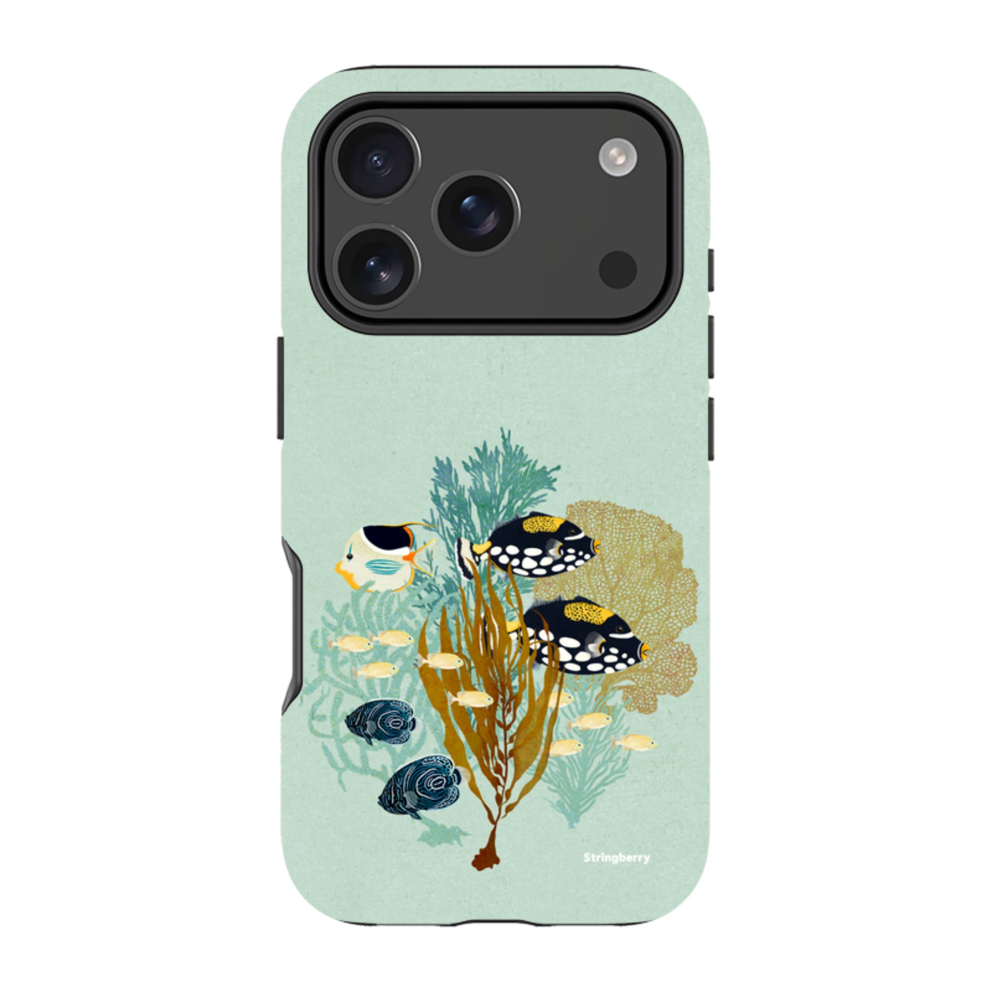 iPhone Tough Case - Fish Town By Katherine Quinn