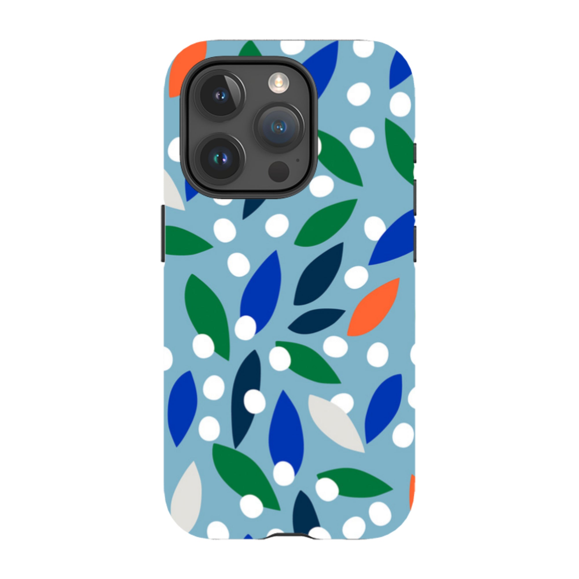 iPhone Tough Case - Floral Drops