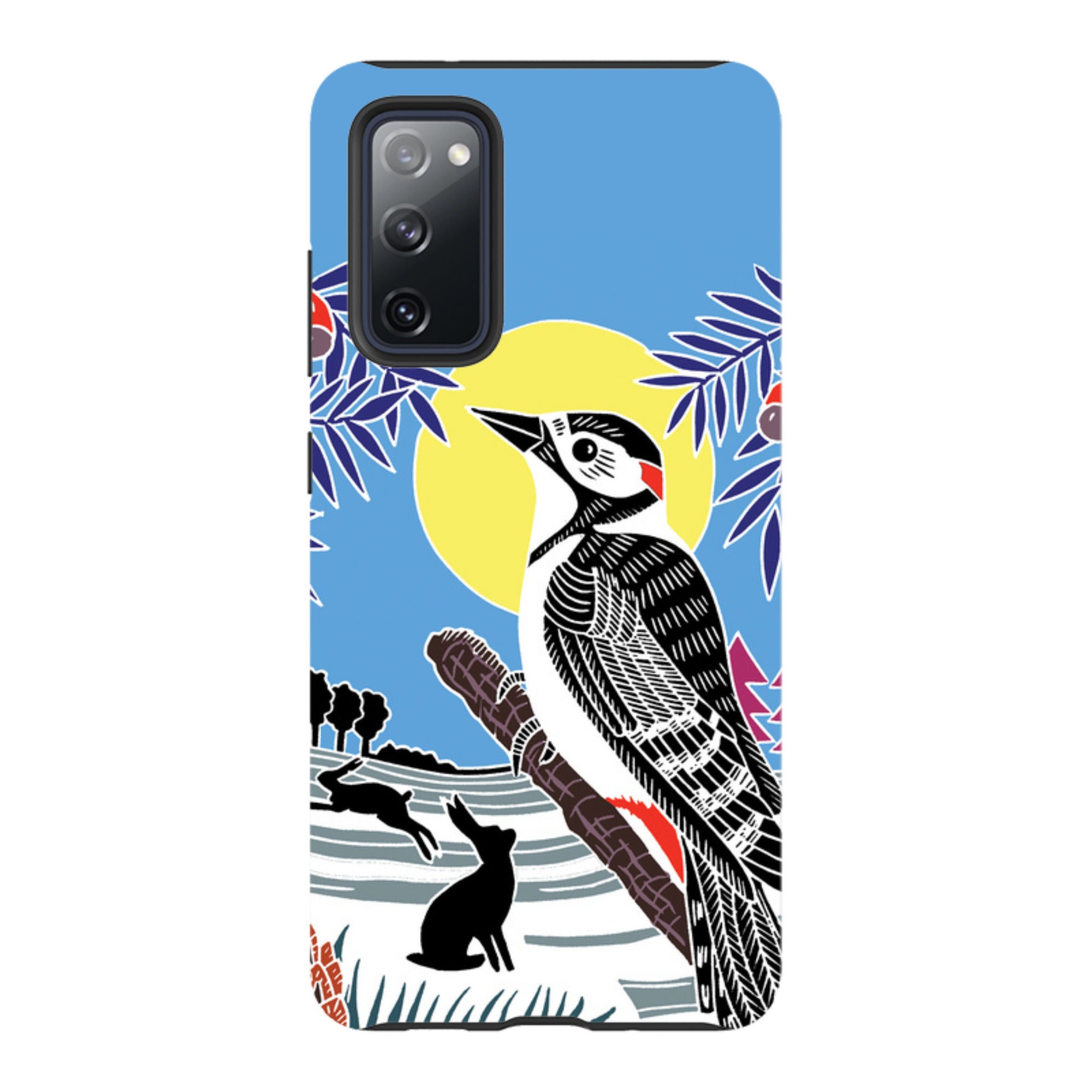 Samsung Tough Case - Woodpecker Yellow By Kate Heiss