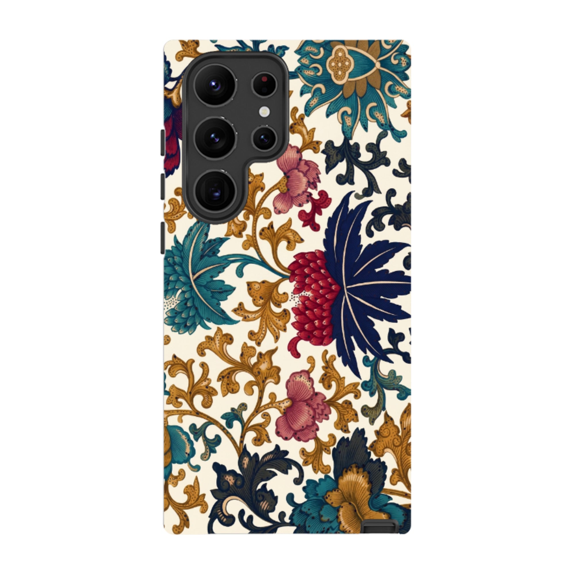 Samsung Tough Case - Vintage Damask Floral