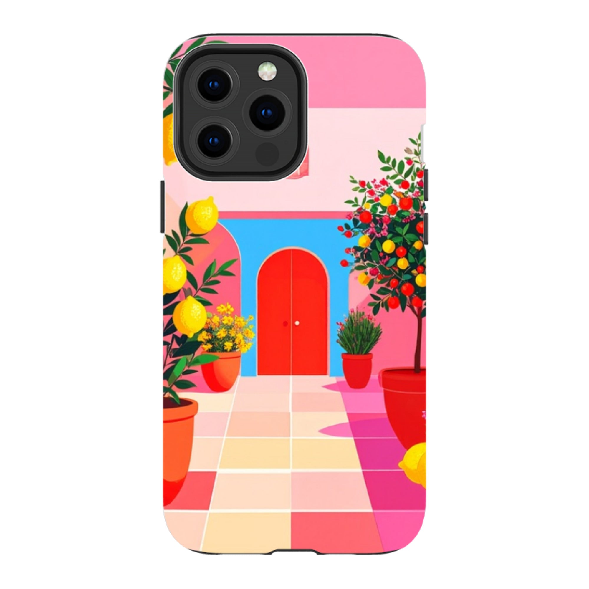 iPhone MagSafe Tough Case - Red Garden