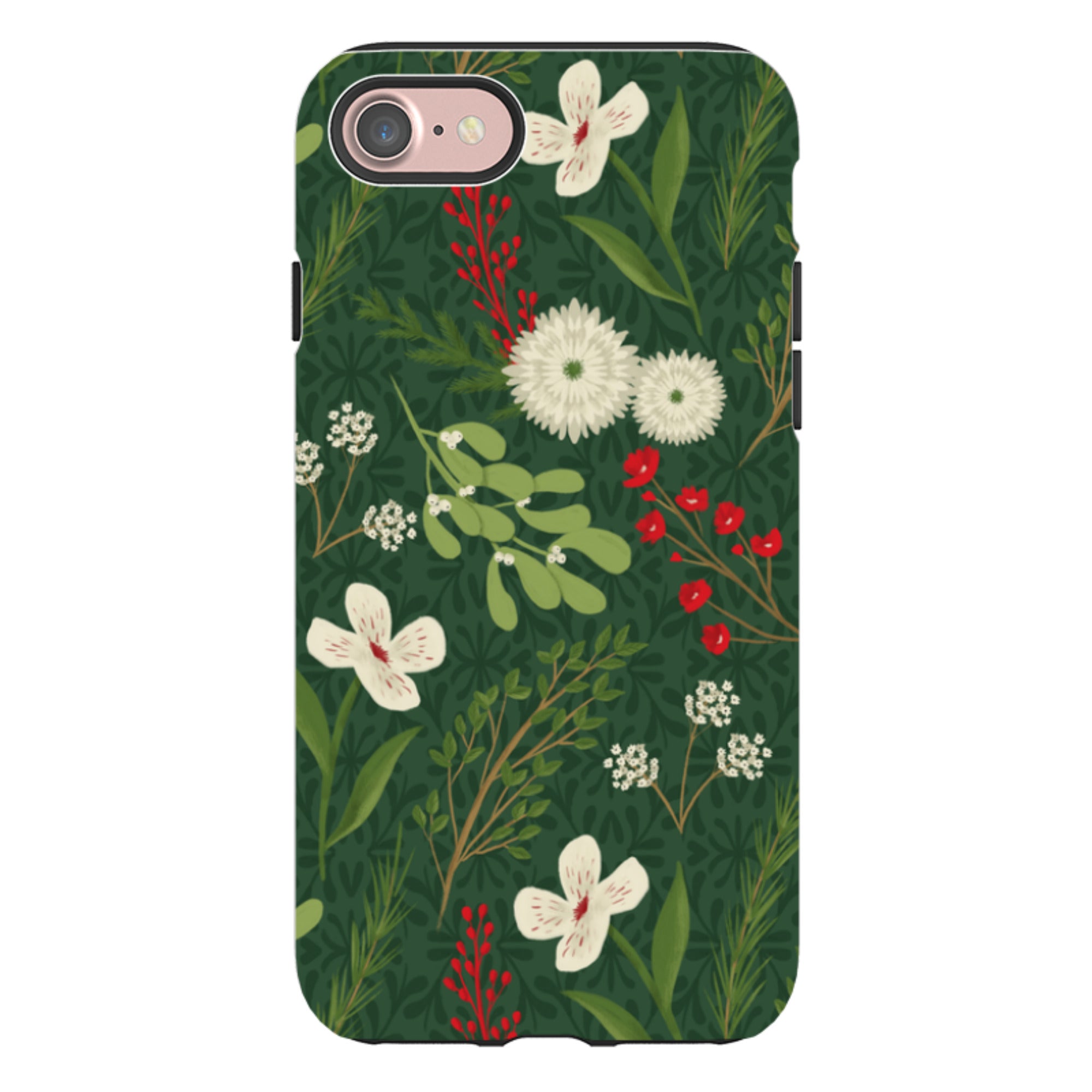 iPhone Tough Case - Holiday Foliage By Abby Jacobs