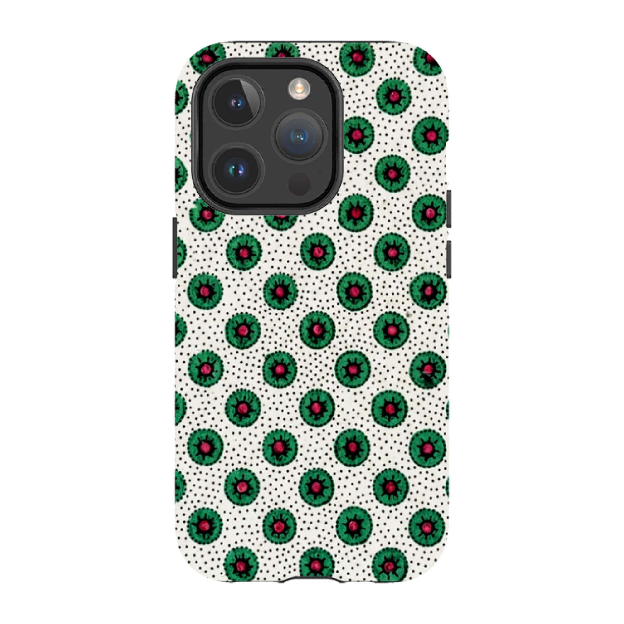 iPhone MagSafe Tough Case - Green Medallion