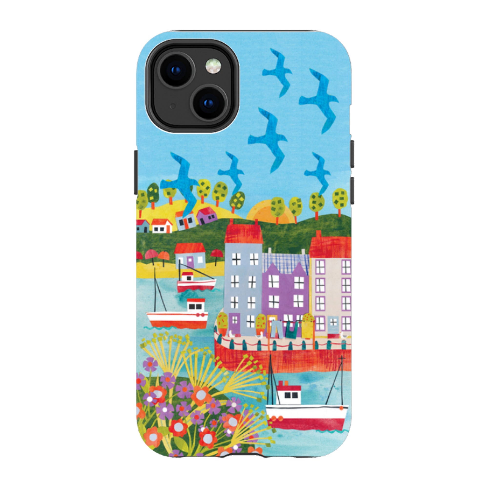 iPhone MagSafe Tough Case - Harbour Side By Tracey English