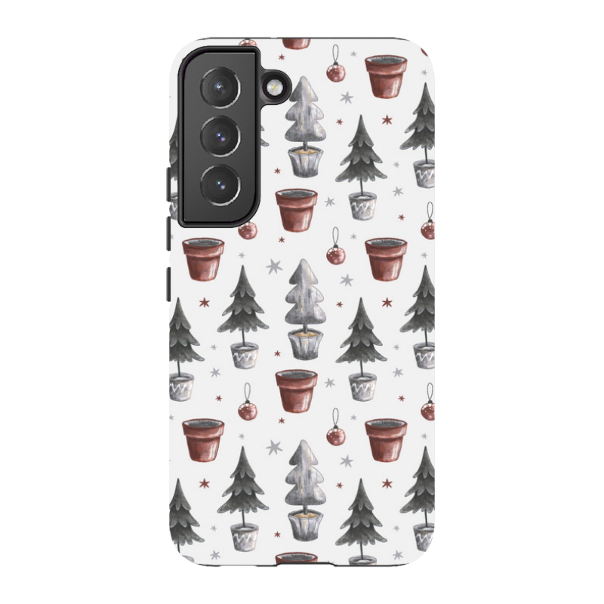 Samsung Tough Case - Xmas Tree Pattern
