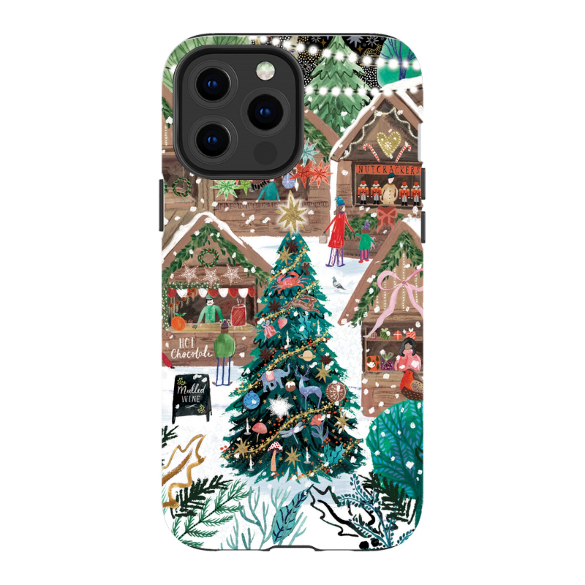 iPhone MagSafe Tough Case - Christmas Market Magic By Emma Frances Grant