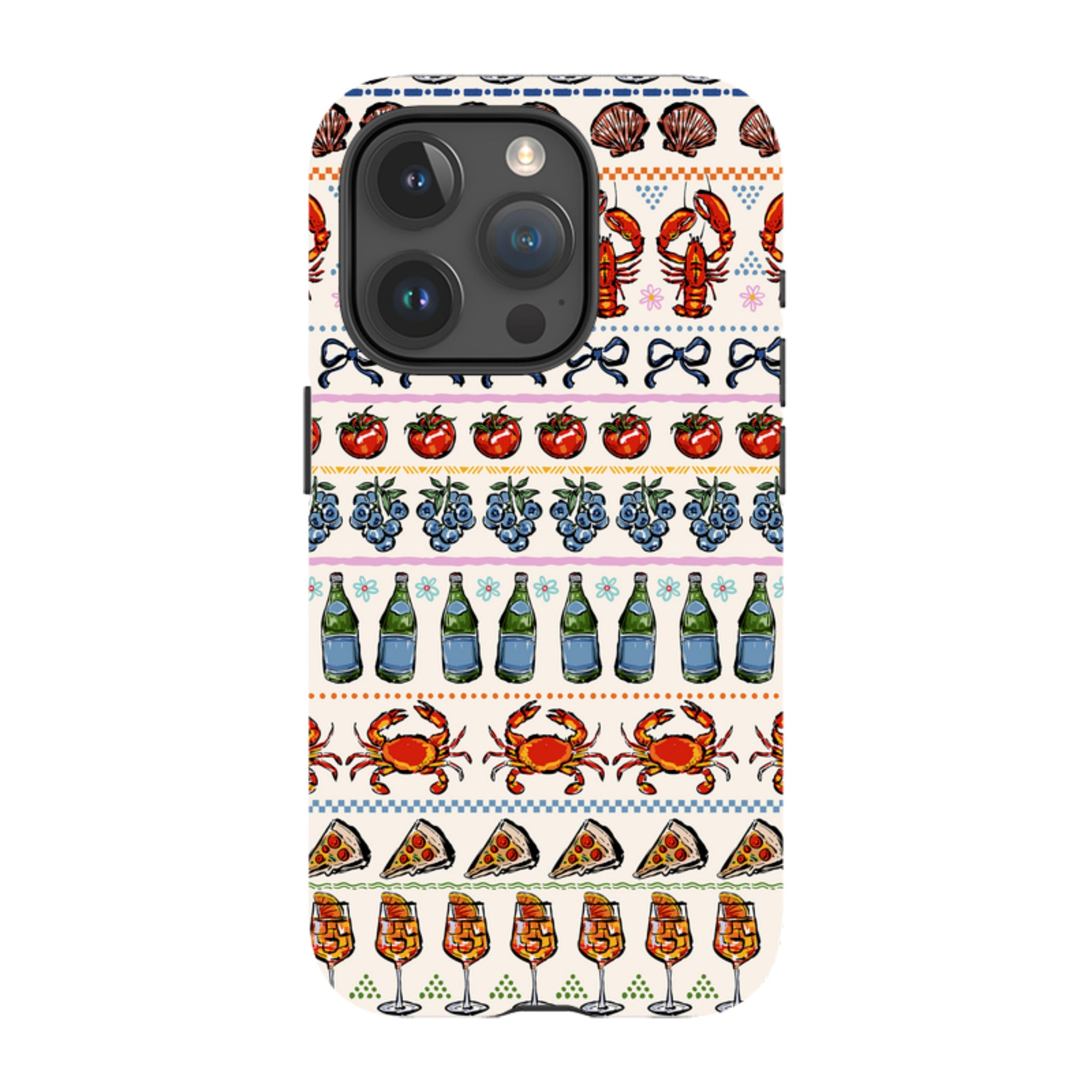 iPhone MagSafe Tough Case - Crab Pattern