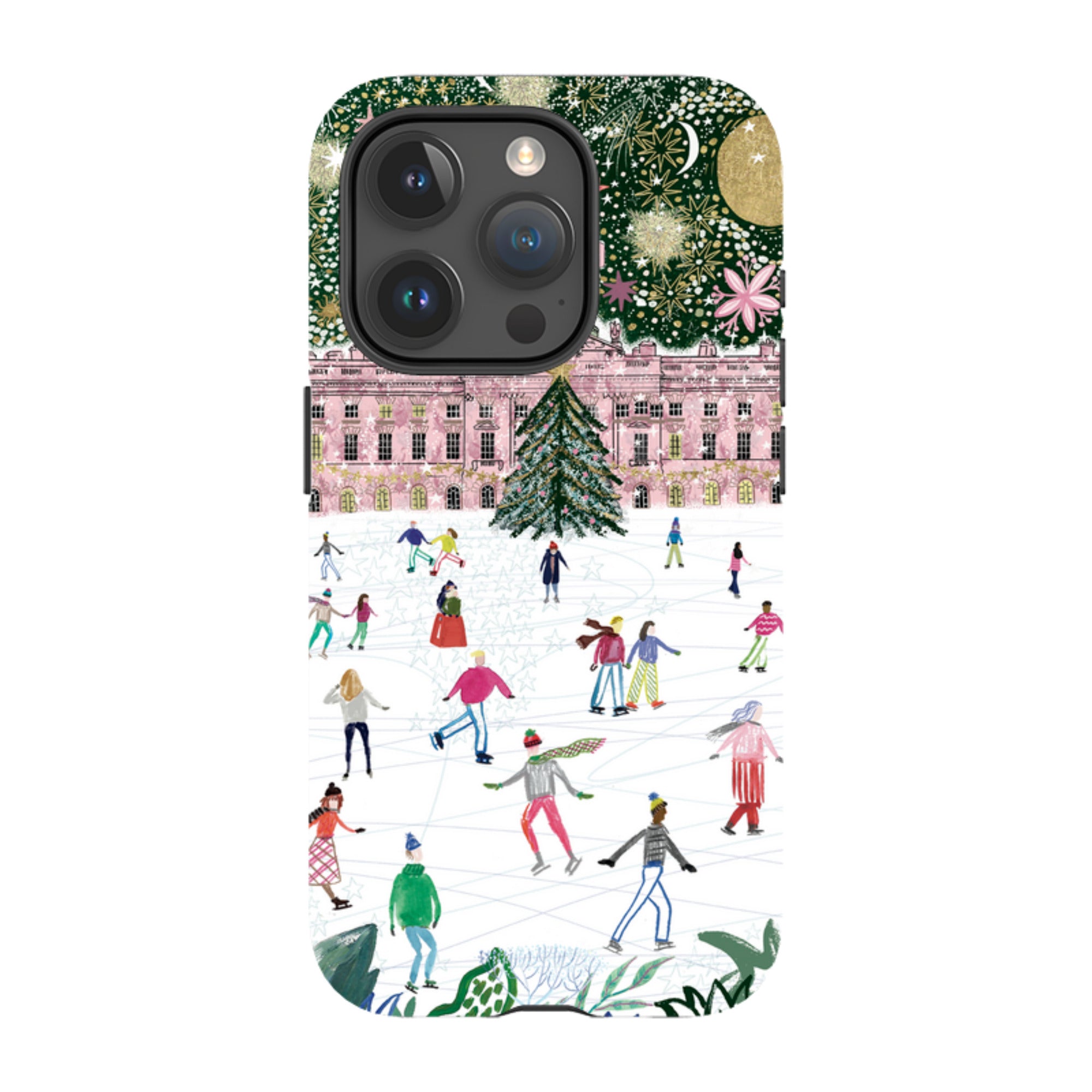 iPhone Tough Case - Skating At Somerset House By Emma Frances Grant