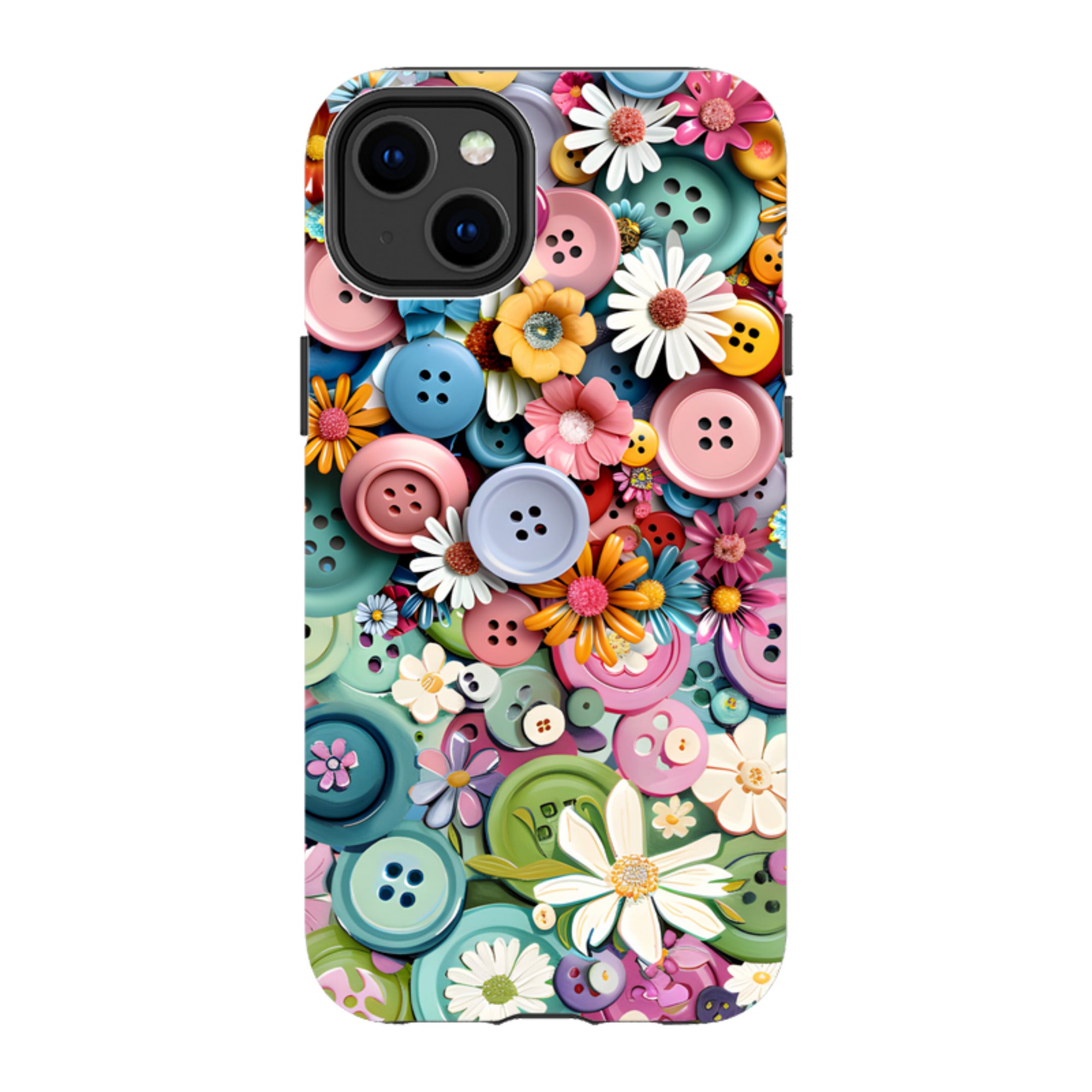 iPhone Case - Floral Buttons