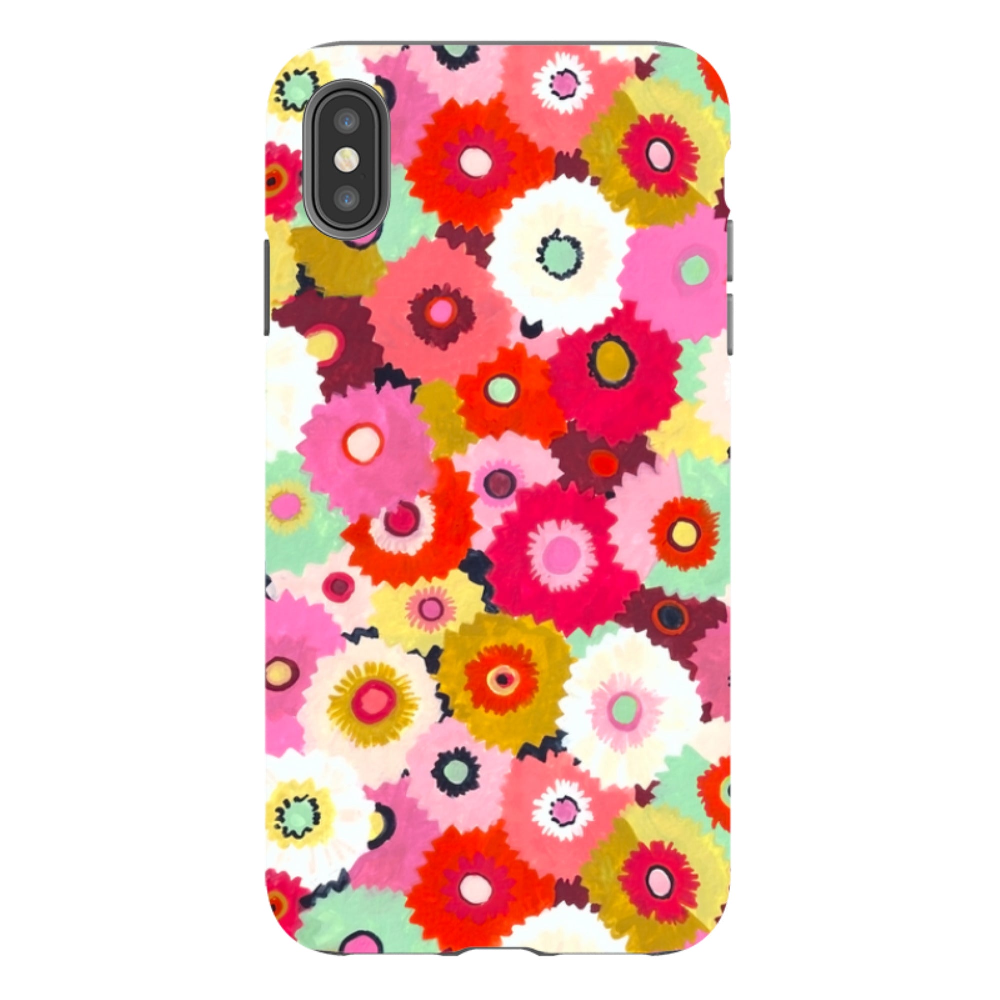 iPhone Tough Case - Morning faces By Sarah Campbell