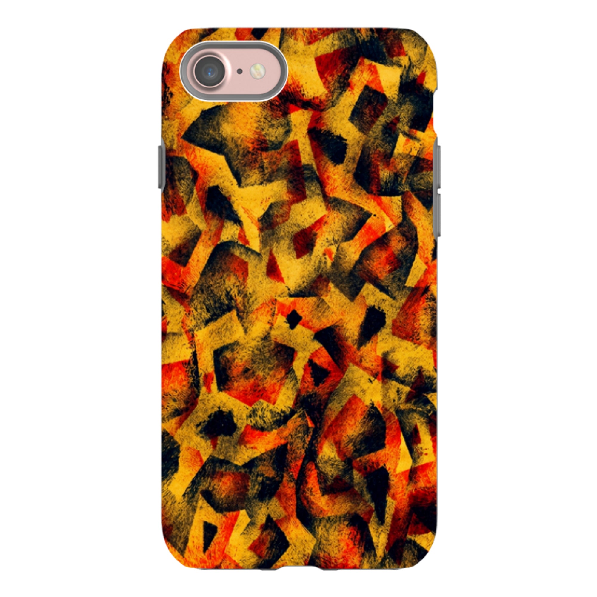 iPhone Tough Case - Abstract Cubism