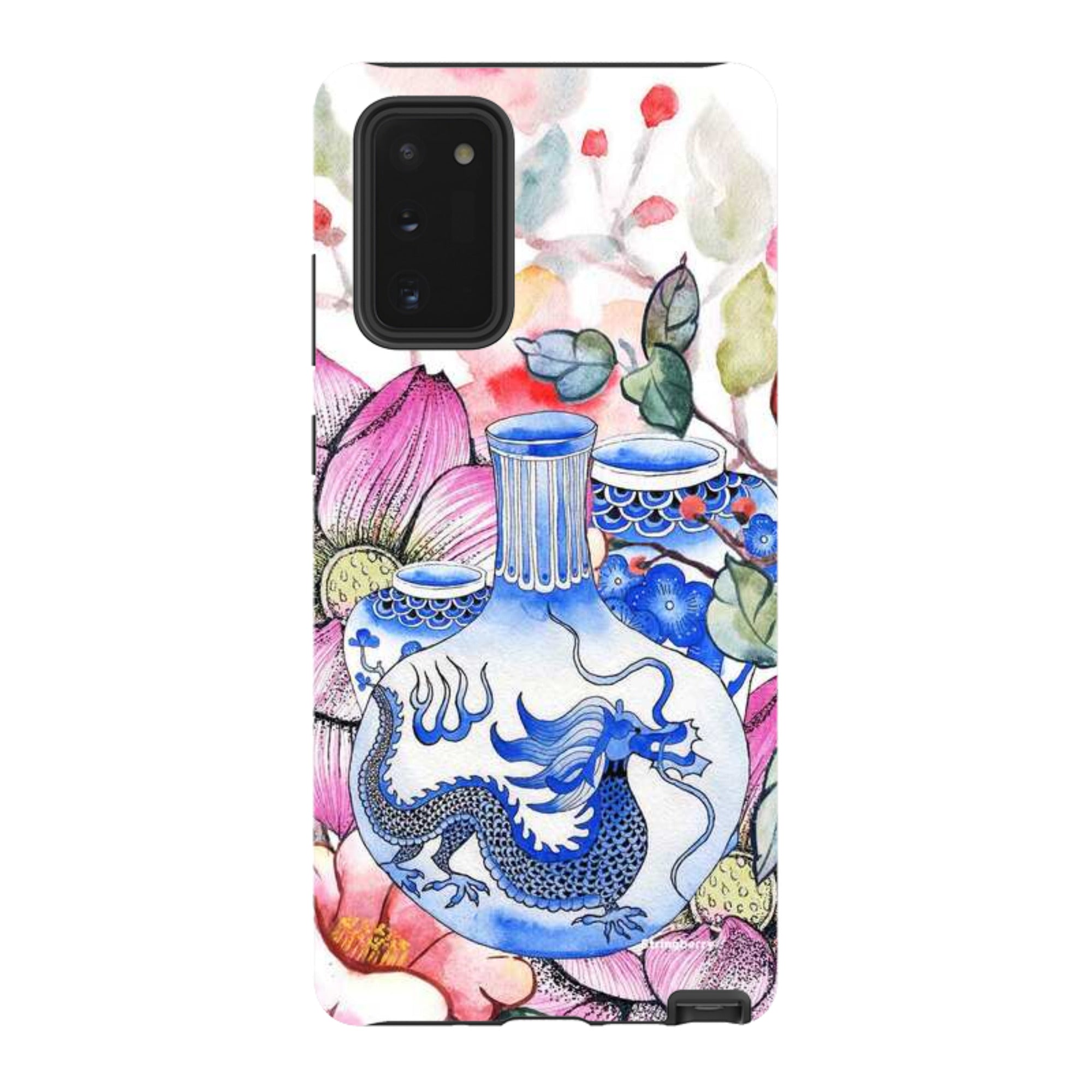 Samsung Tough Case - Dragon Vase