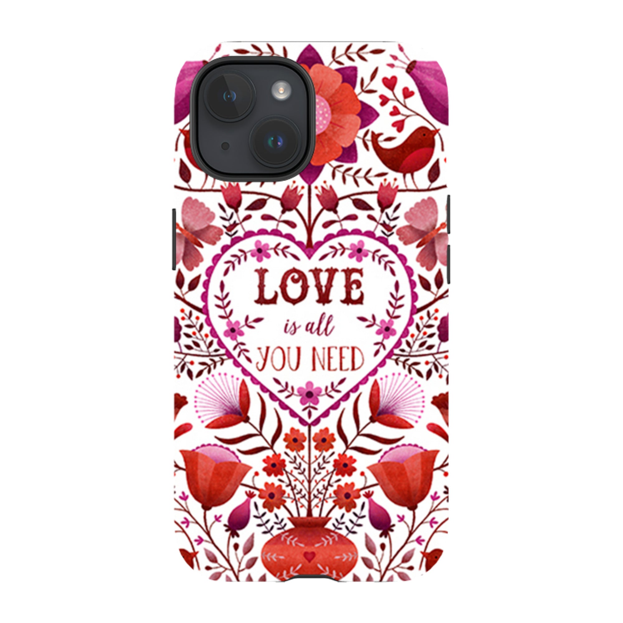 iPhone MagSafe Tough Case -  Love is all you need By Suzy Taylor