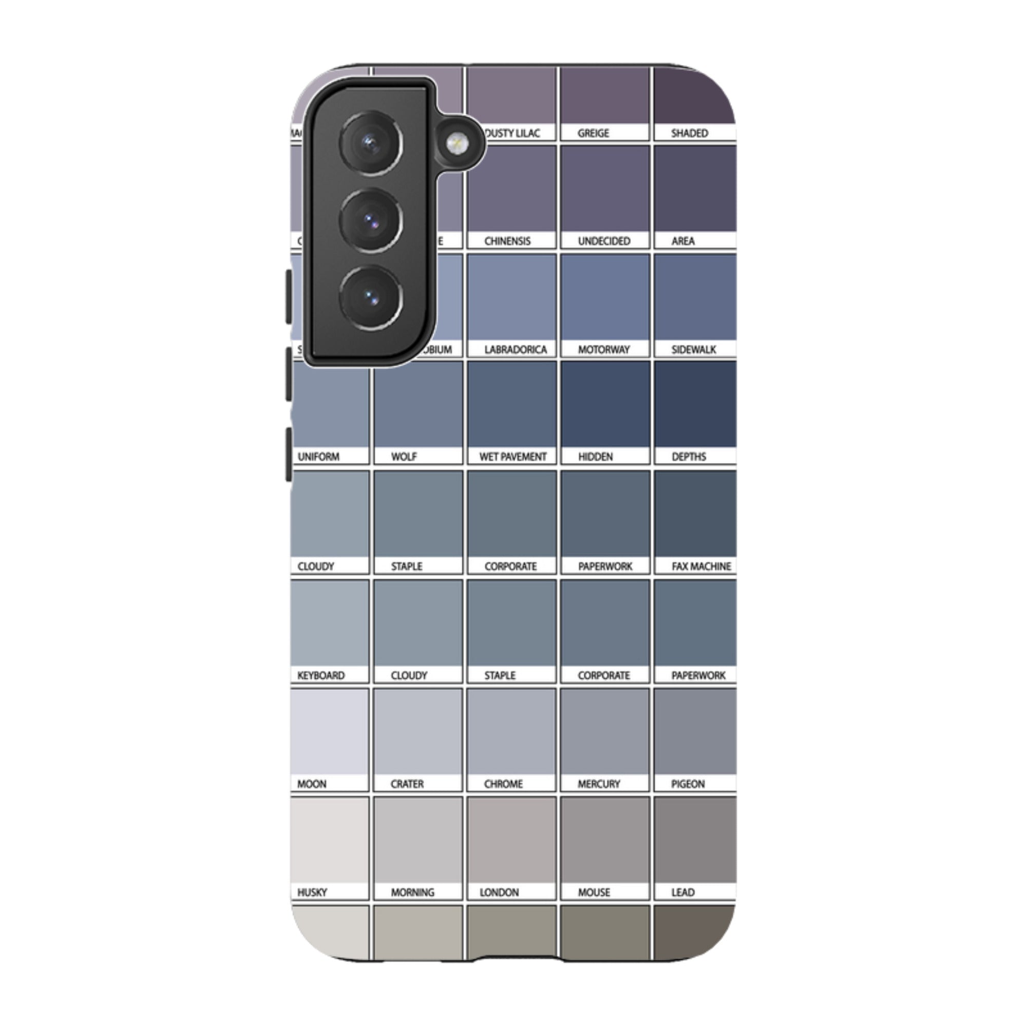Samsung Tough Case - Grey Chromology By Kitty Joseph