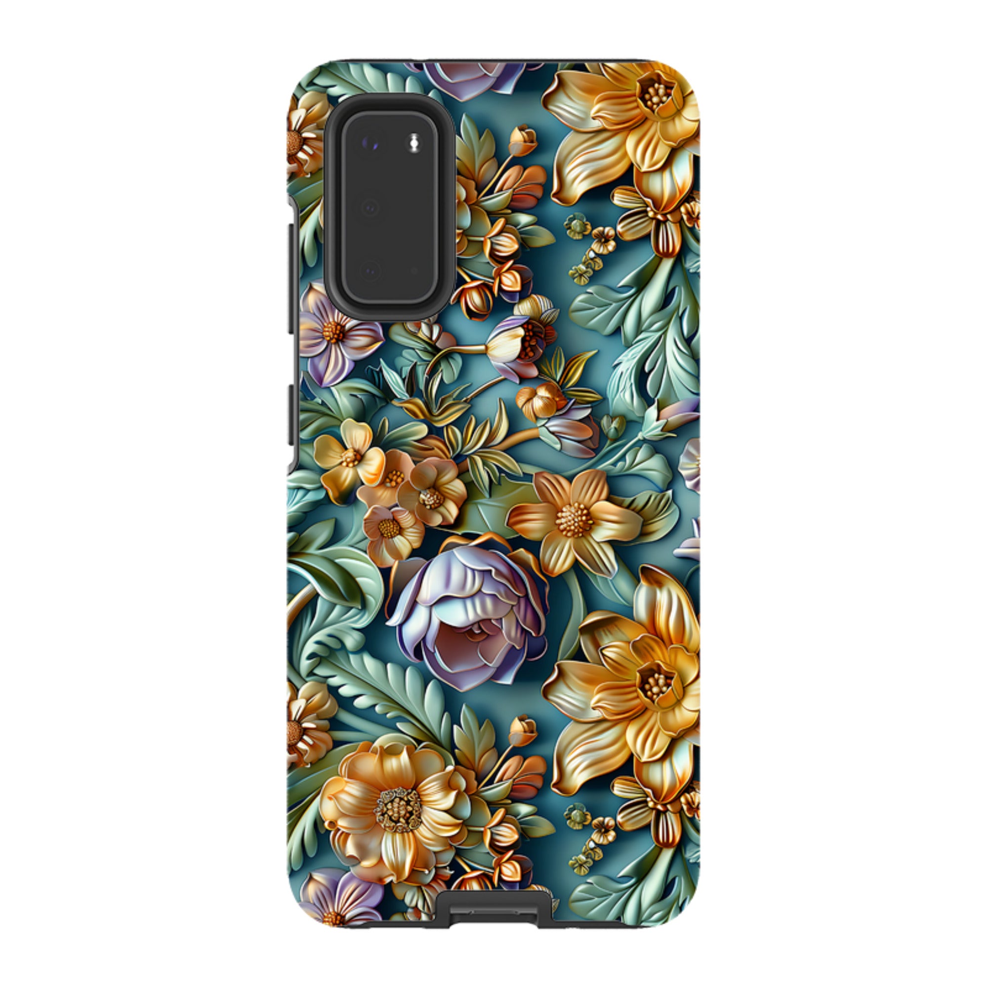 Samsung Tough Case - Sage Floral