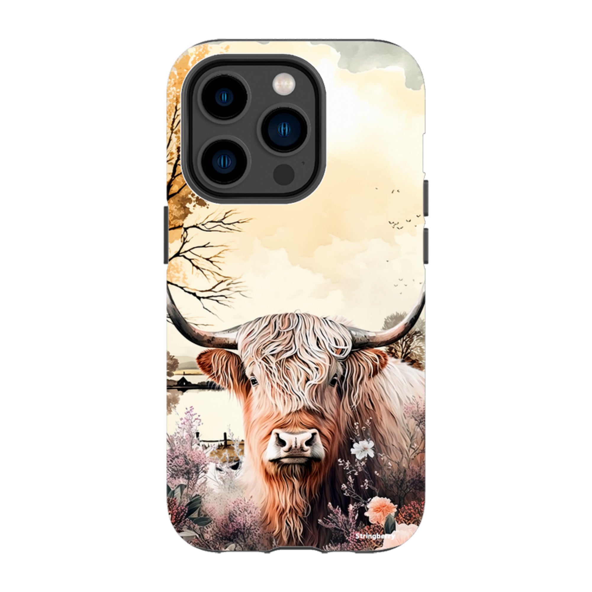 iPhone MagSafe Tough Case - Highland Cow IV