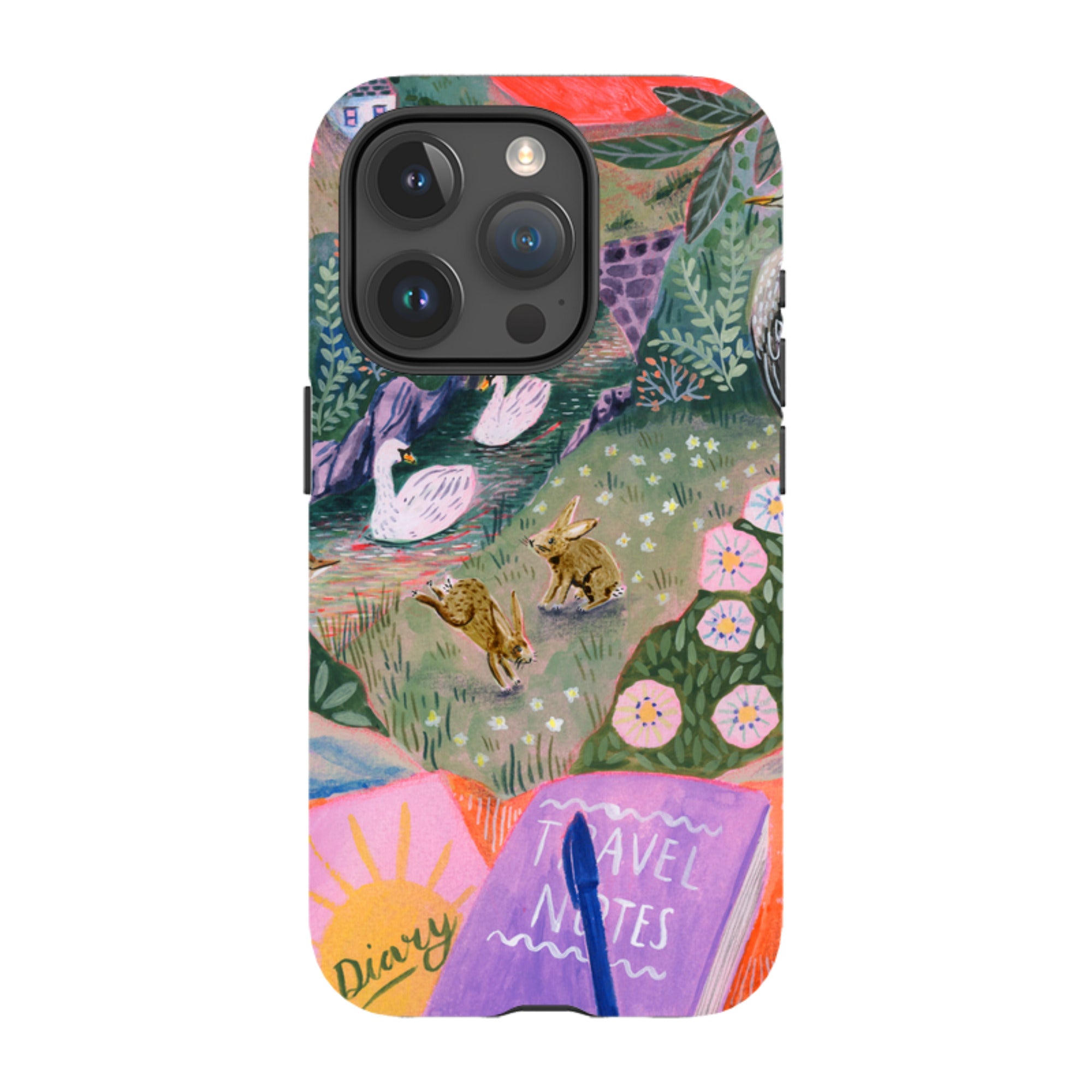 iPhone Tough Case - Wanderlust Camping Trip By Lee Foster Wilson
