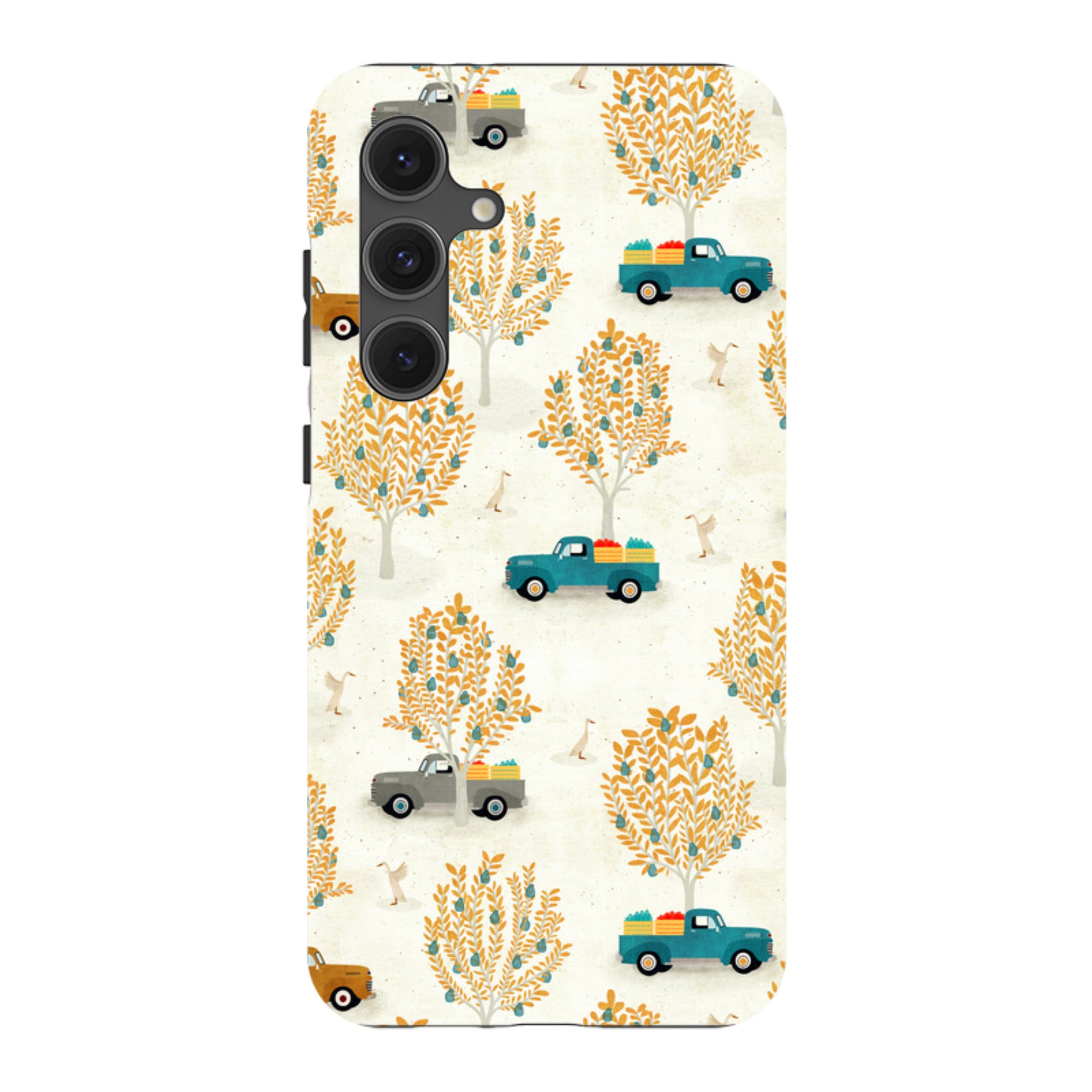 Samsung Tough Case - Pear Trees and Trucks By Katherine Quinn