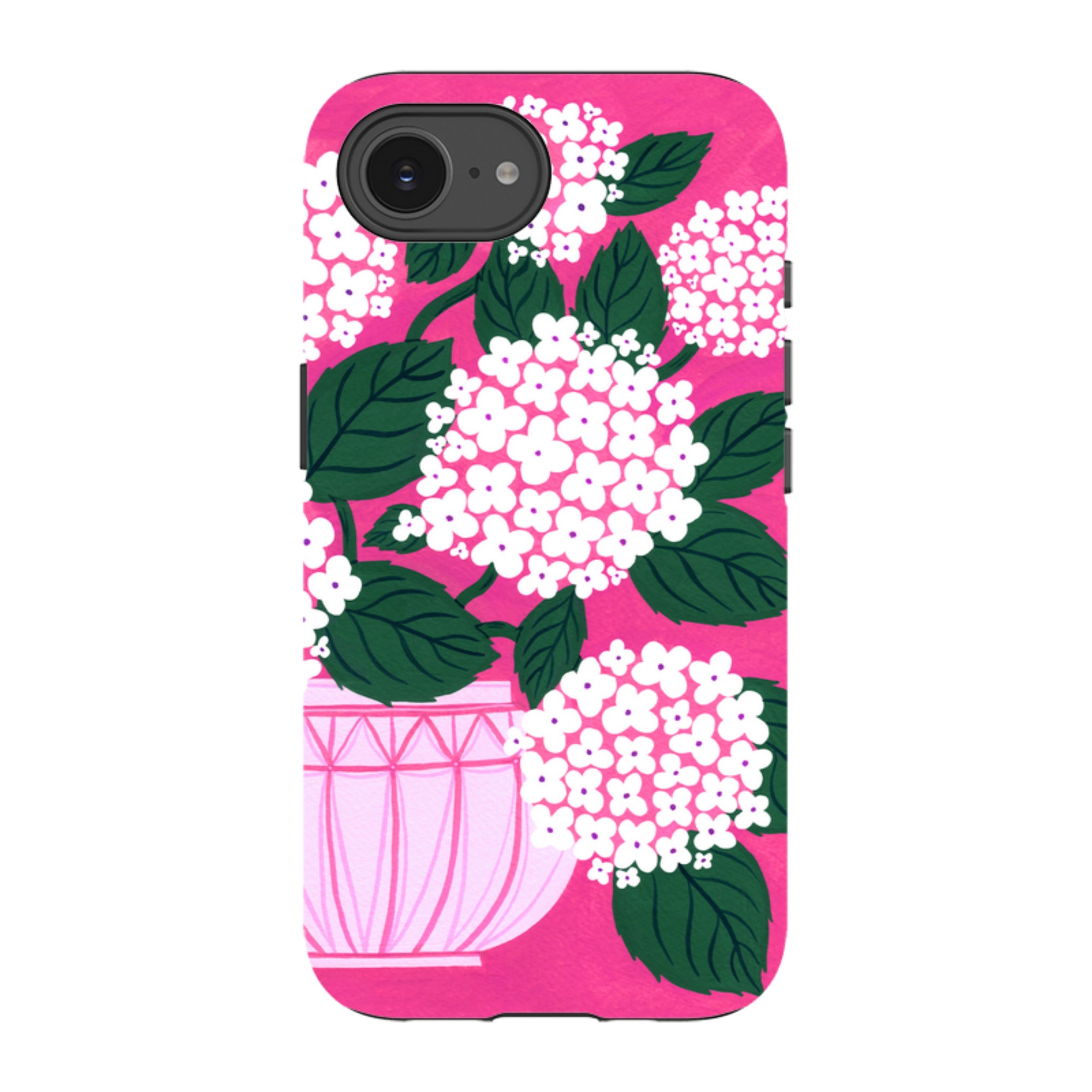 iPhone Tough Case - Hydrangea By Madalina Andronic