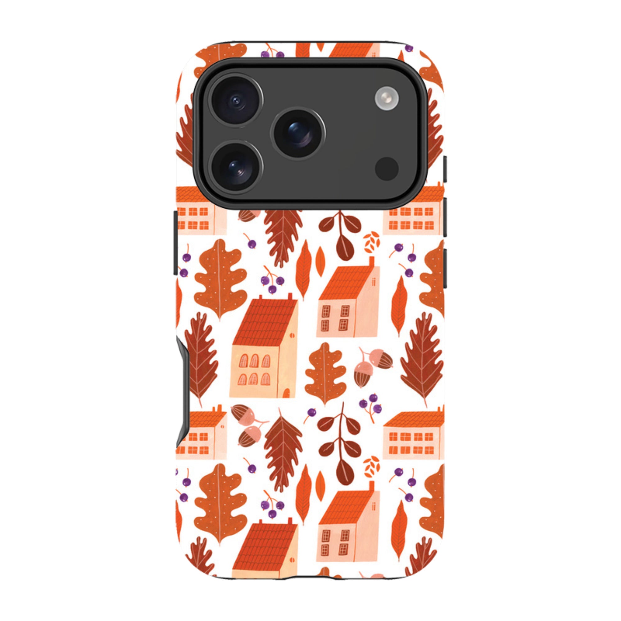 iPhone Tough Case - Autumn Pattern By Madalina Andronic