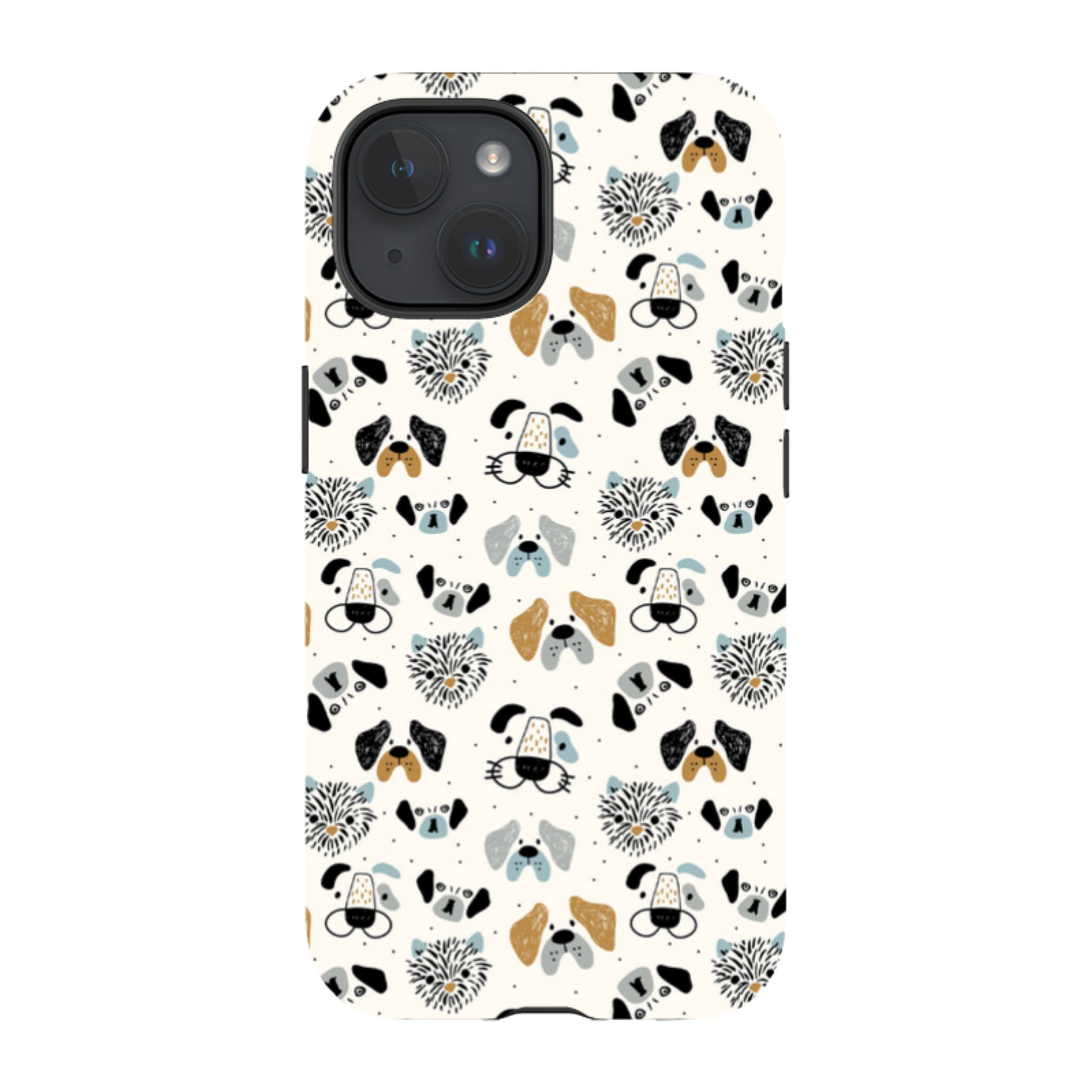 iPhone Tough Case - Dog Pattern Large