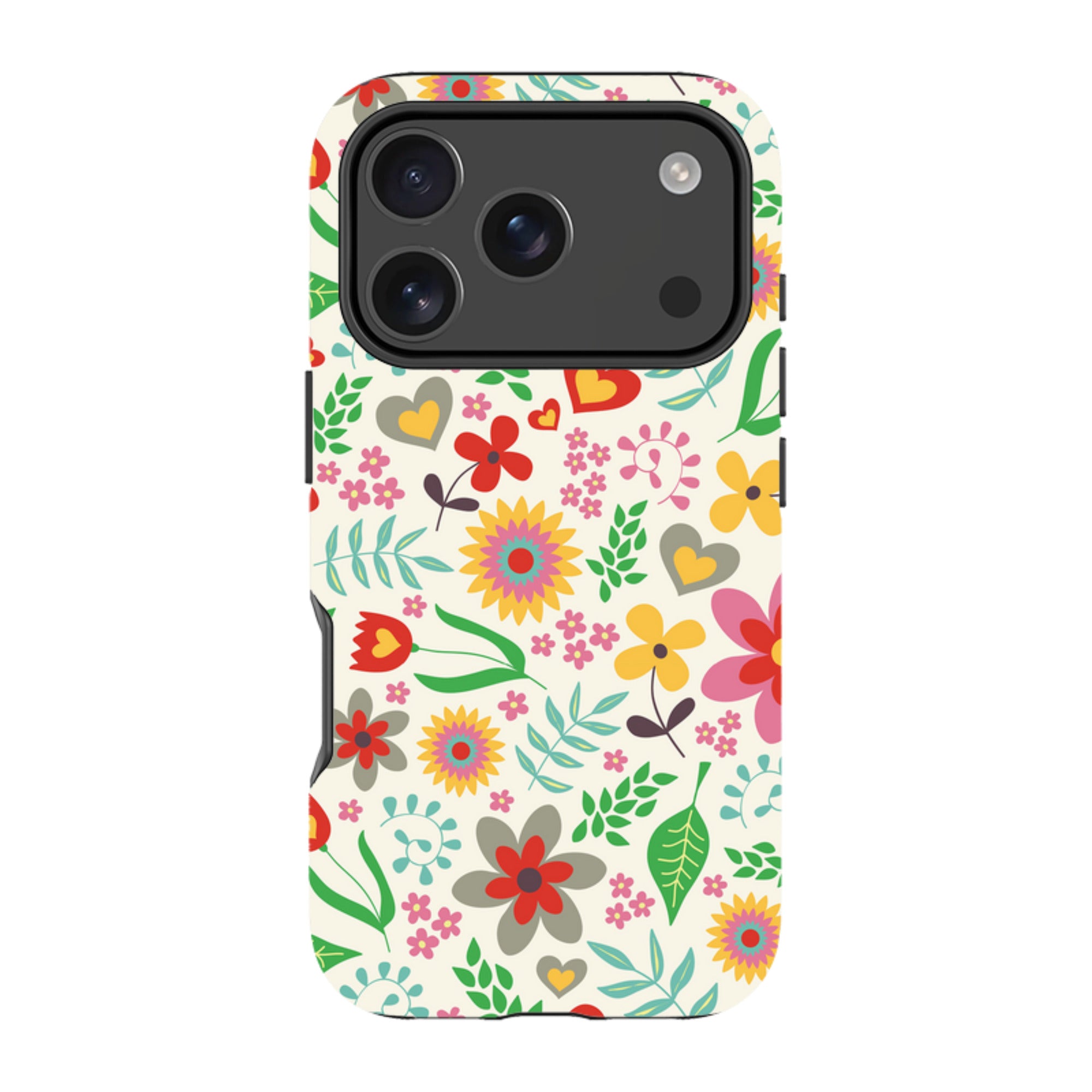iPhone MagSafe Tough Case -  Folky Floral By Suzy Taylor
