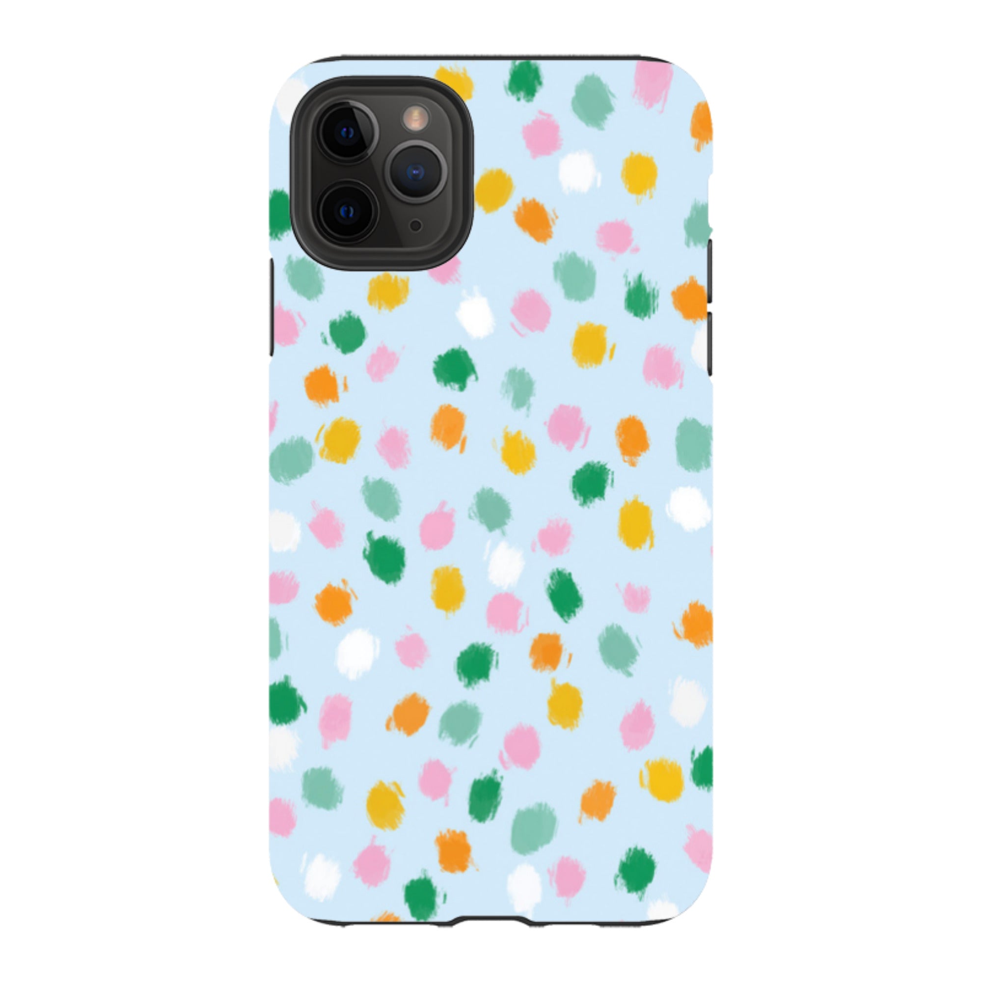iPhone Tough Case - Spotty Co-Ordinate By Lee Foster Wilson