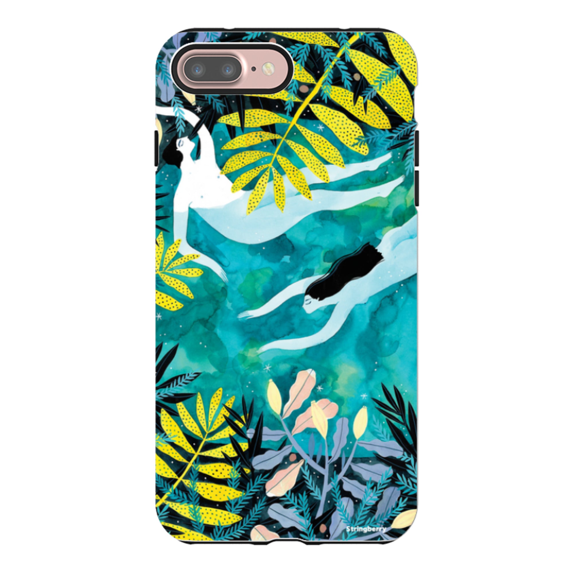 iPhone Tough Case - Night Swimming By Madalina Andronic