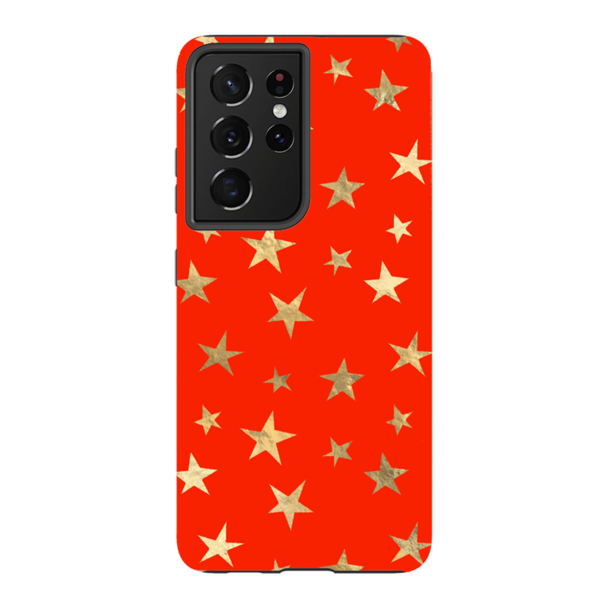 Samsung Tough Case - Red and Gold Stars
