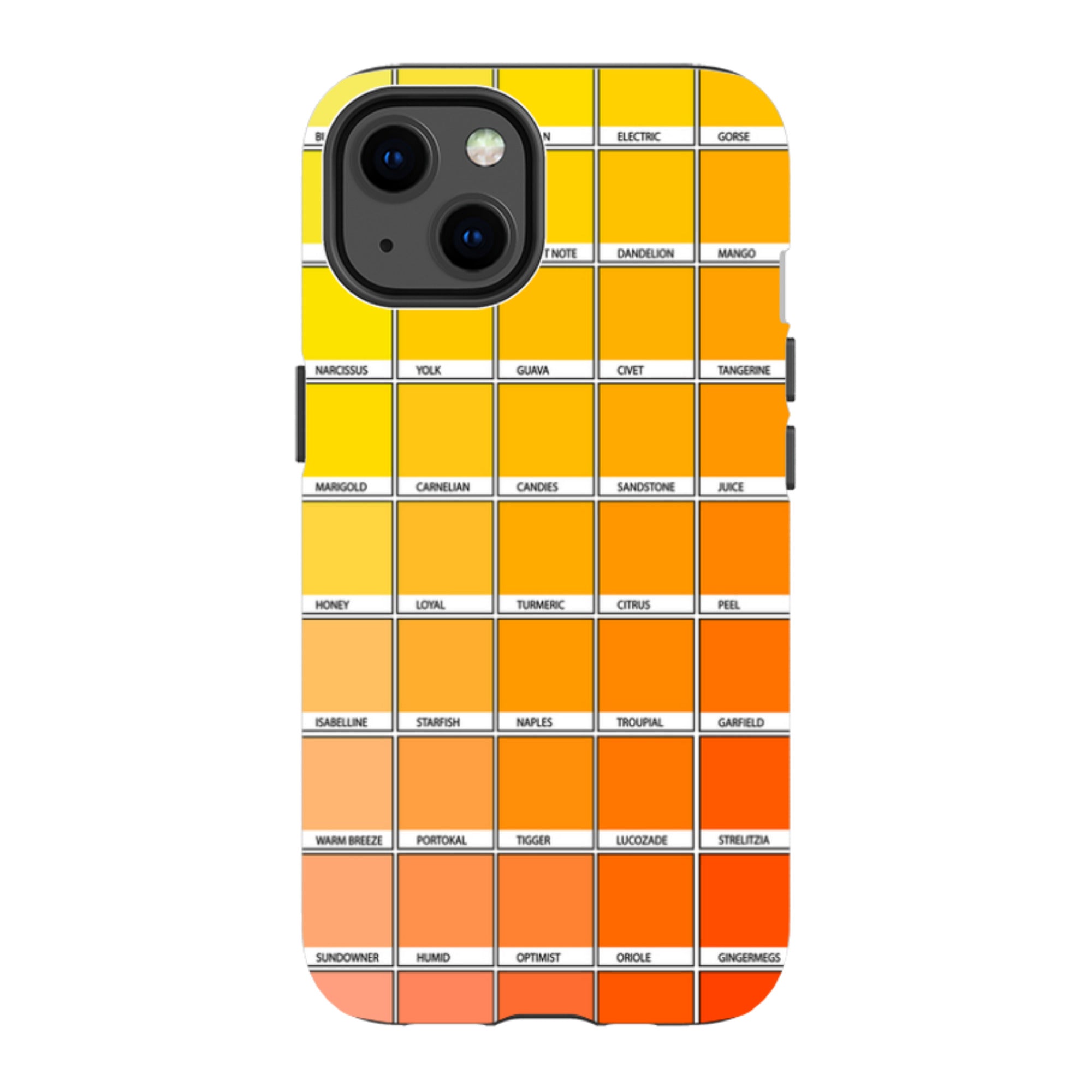 iPhone MagSafe Tough Case -  Yellow Chromology By Kitty Joseph